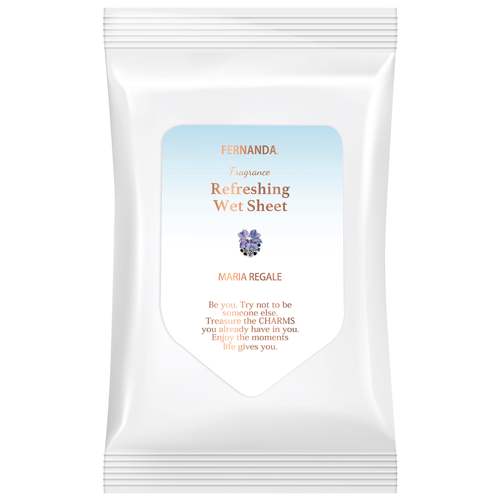 フレグランスリフレッシングウェットシート（マリアリゲル） / フェルナンダ