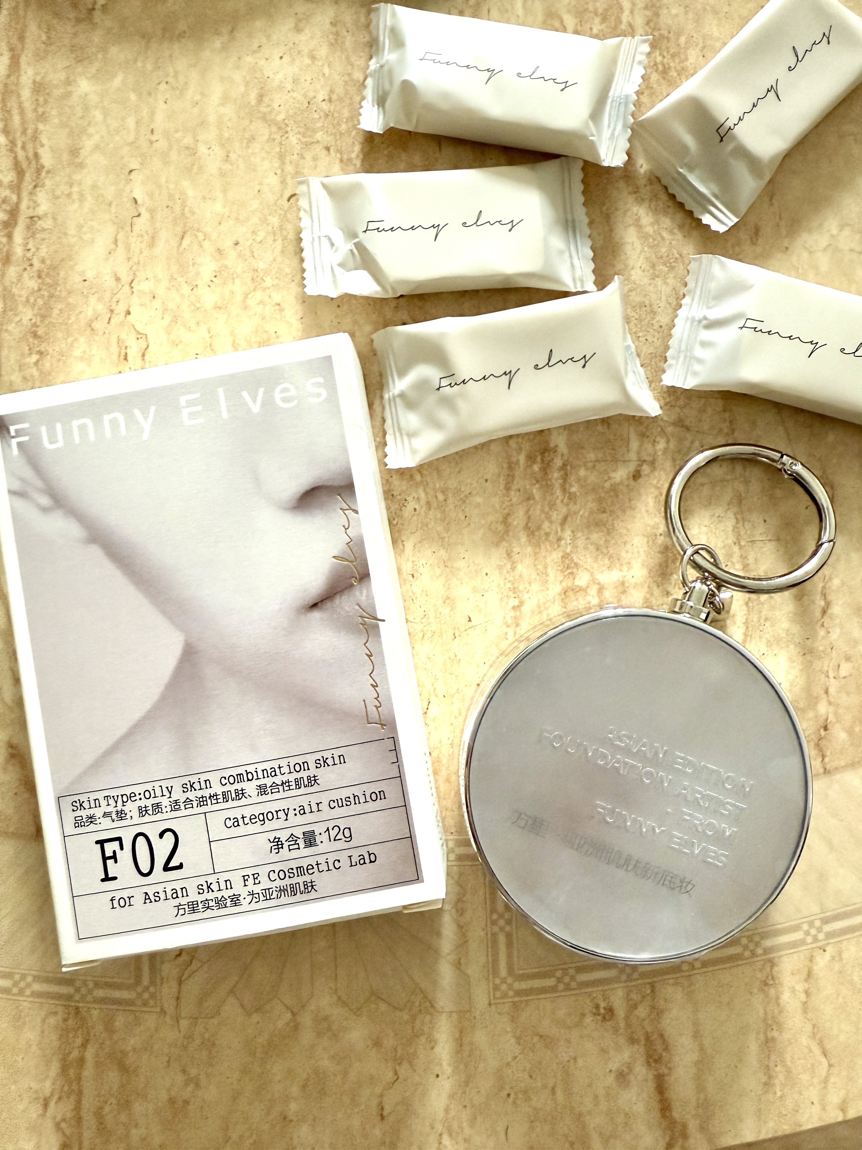 ロングウェア エア クッションファンデーション/FUNNY ELVES方里/クッションファンデーションを使ったクチコミ（1枚目）