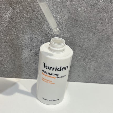 セルメイジング ビタC ブライトニングアンプル/Torriden/美容液を使ったクチコミ(4枚目)