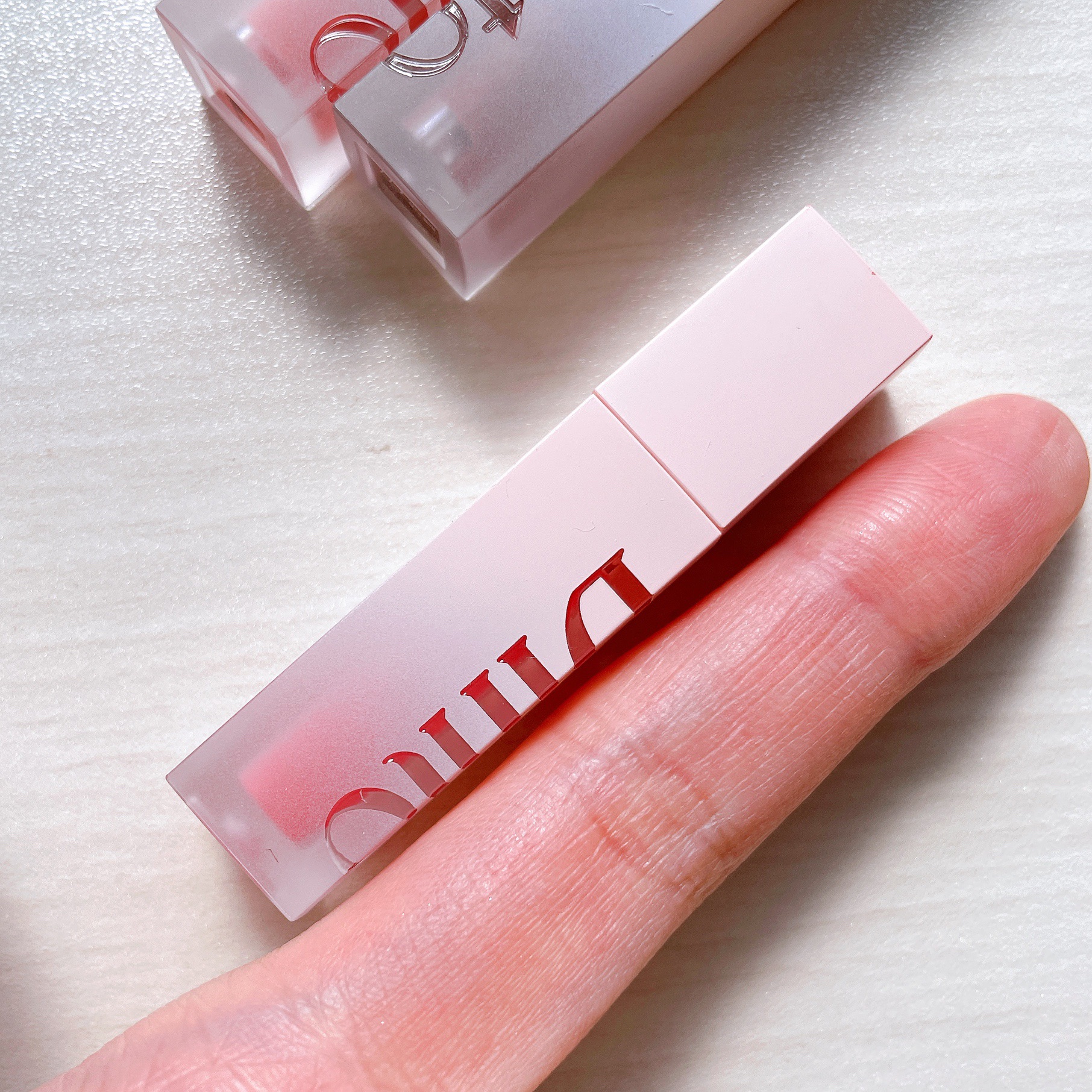 ブラーグローイミニリップティント/Dinto/リップティントを使ったクチコミ（2枚目）