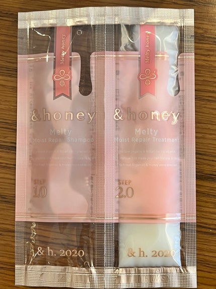 &honey Melty モイストリペア シャンプー1.0/モイストリペア ヘアトリートメント2.0/&honey/市販シャンプーを使ったクチコミ(1枚目)
