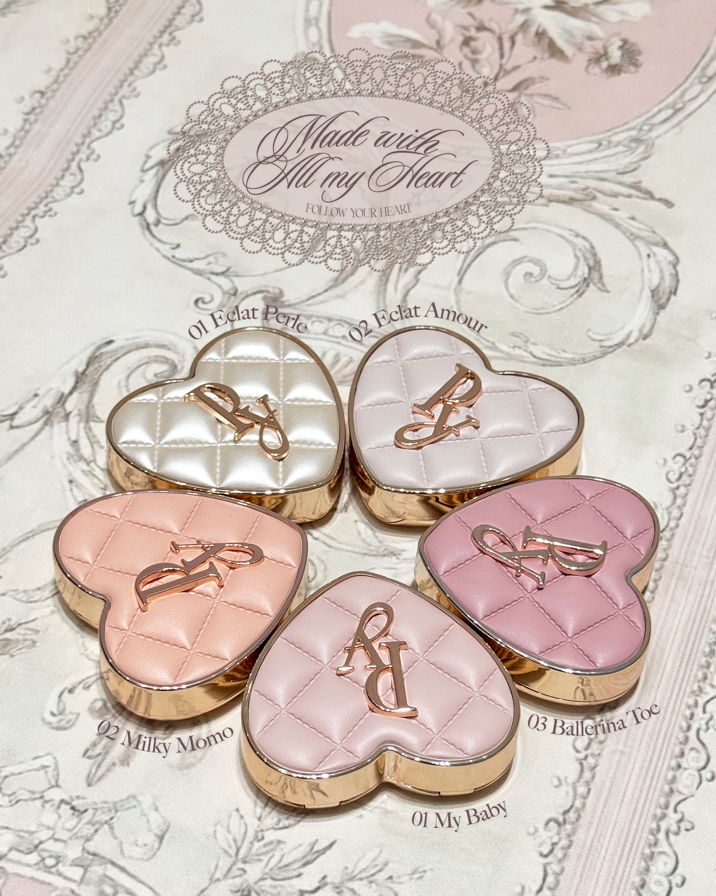 Peonyからハート型パケが可愛すぎる「マシュマロタッチチーク」が登場!の画像