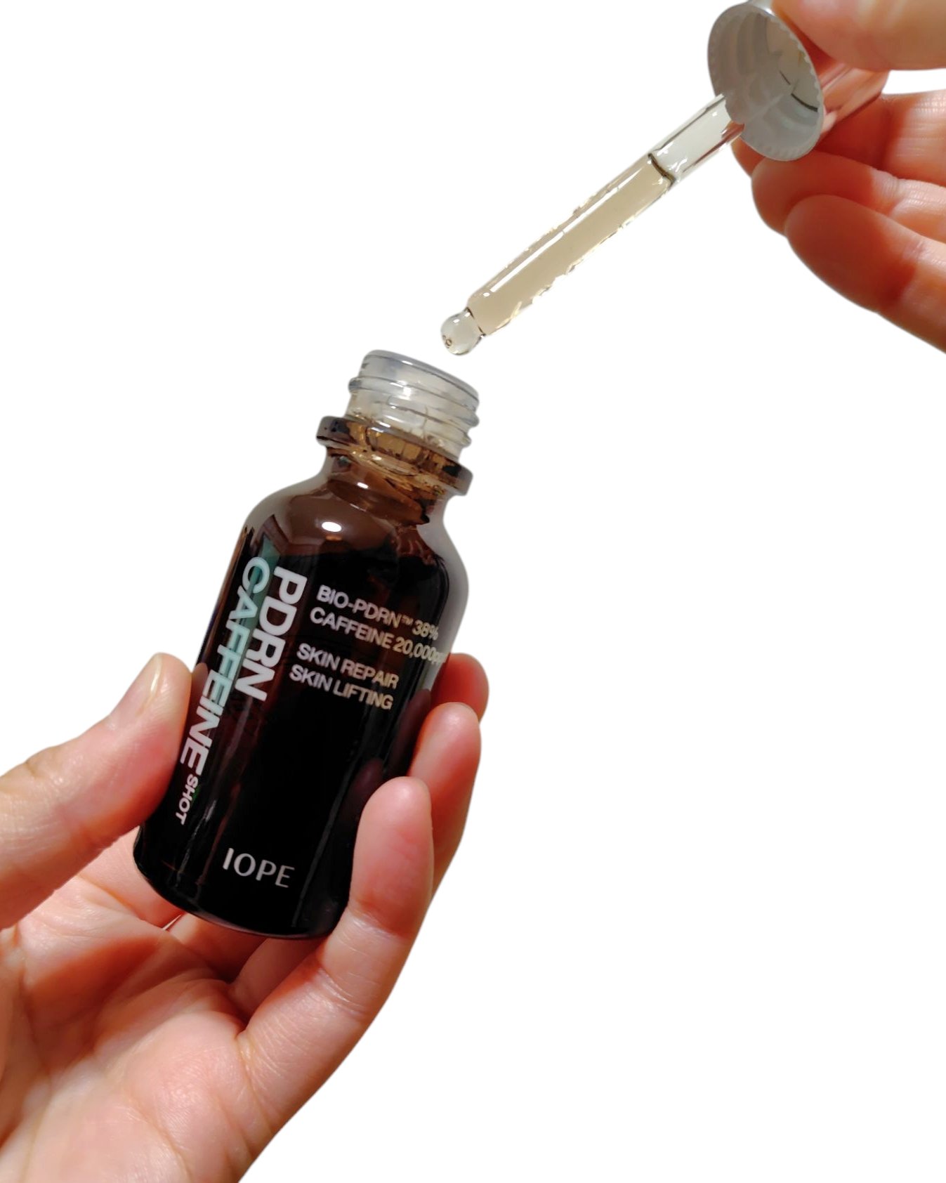 PDRNカフェインショット/IOPE/美容液を使ったクチコミ（2枚目）