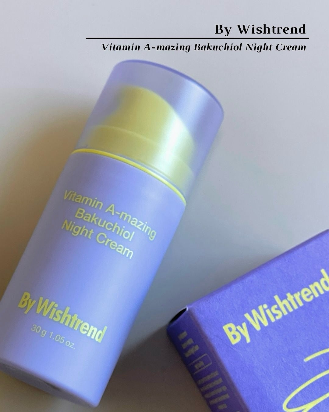 ビタミンA-mazingバクチオールナイトクリーム/By Wishtrend/フェイスクリームを使ったクチコミ(1枚目)