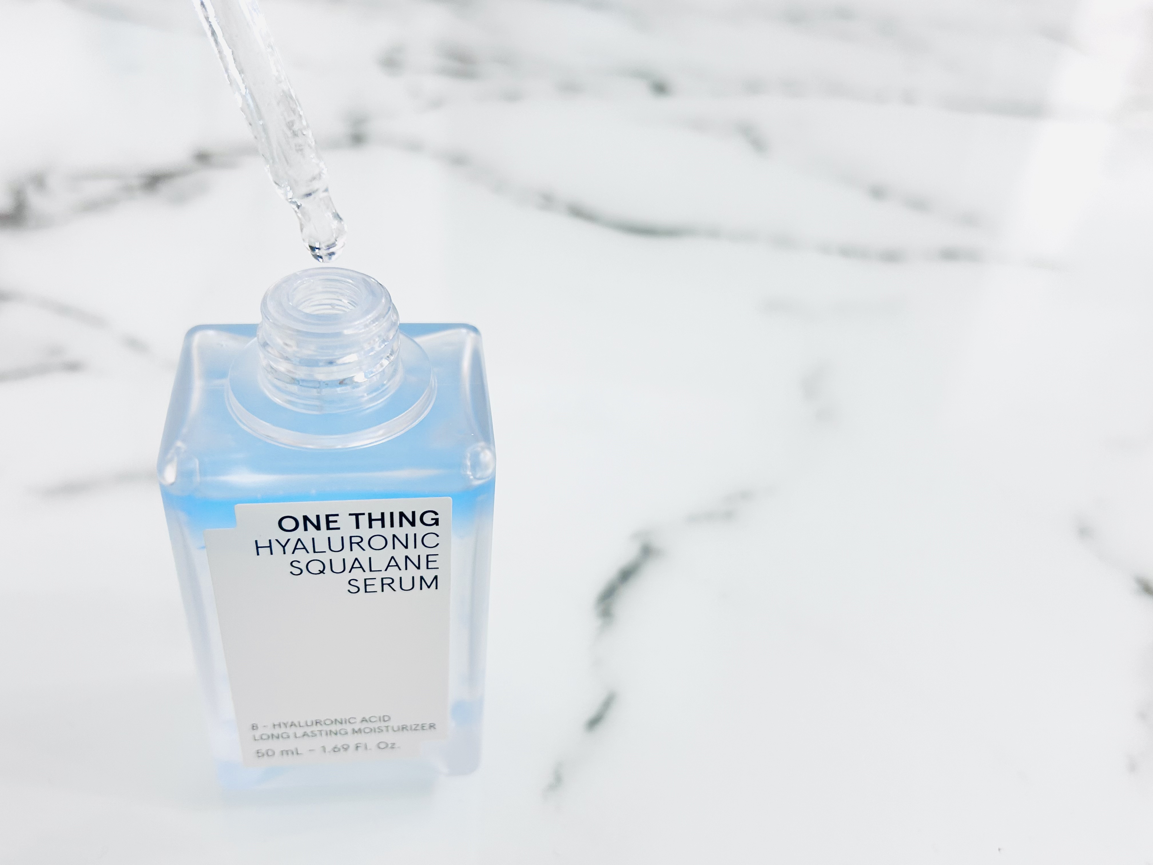 ヒアルロニックスクワランセラム/ONE THING/美容液を使ったクチコミ（2枚目）