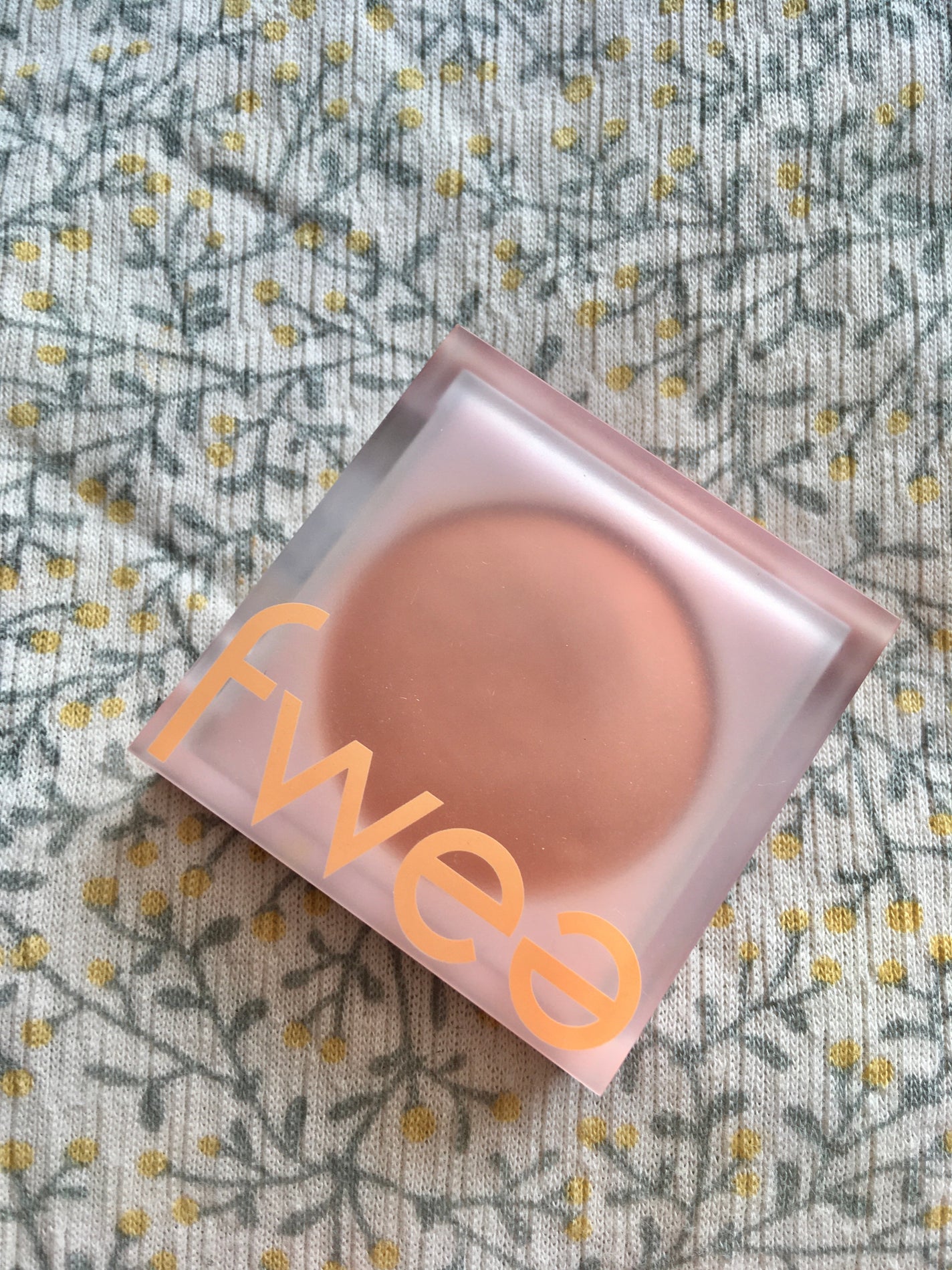 フィーチークメロウ/fwee/ジェル・クリームチークを使ったクチコミ(1枚目)