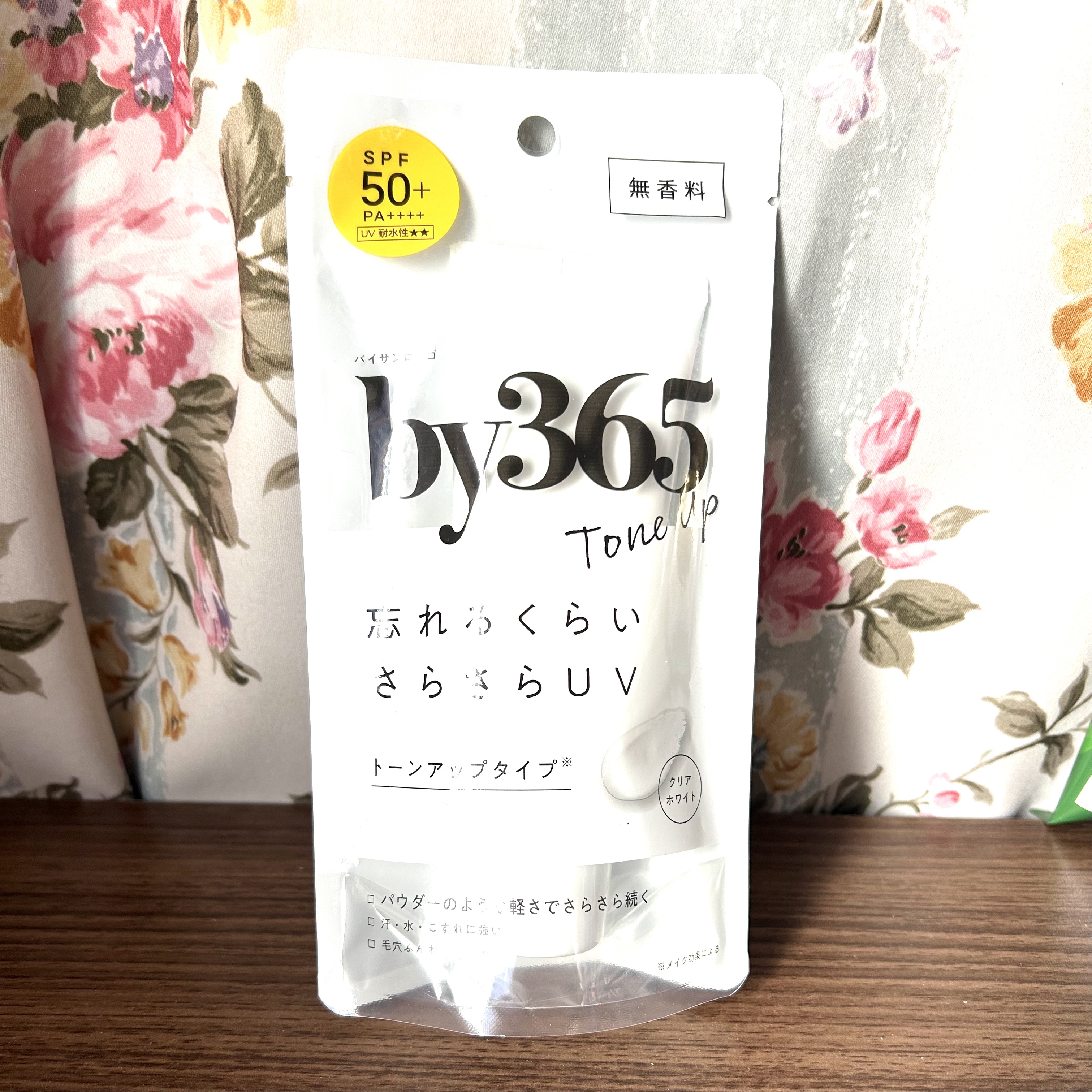 by365 パウダリーUVクリーム トーンアップ/ナリスアップ/日焼け止め・UVケアを使ったクチコミ（1枚目）