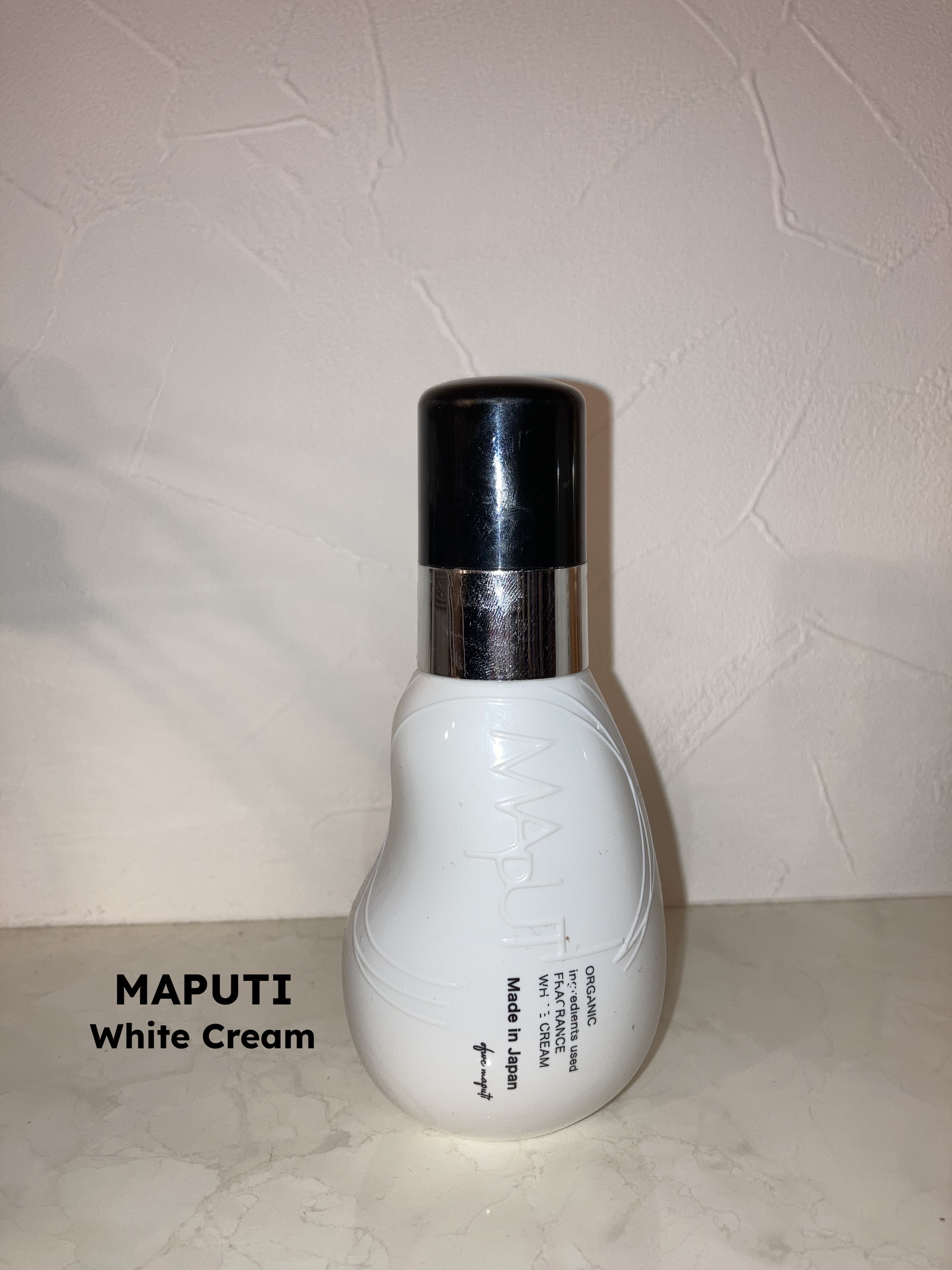 オーガニックフレグランスホワイトクリーム/MAPUTI/デリケートゾーンケアを使ったクチコミ（1枚目）