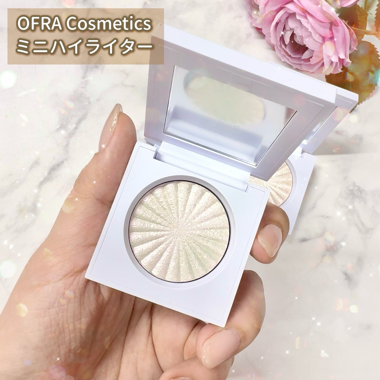 OFRA mini Highlighter/Ofra Cosmetics/パウダーハイライトを使ったクチコミ（2枚目）