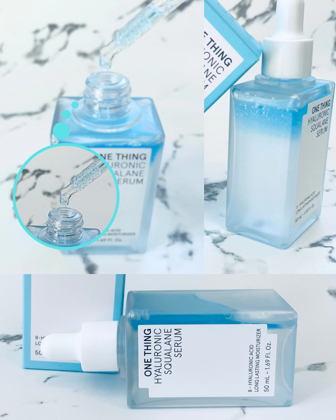 ヒアルロニックスクワランセラム/ONE THING/美容液を使ったクチコミ（2枚目）