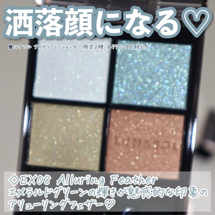 ルナソル モノアイカラーレーション/LUNASOL/単色アイシャドウを使ったクチコミ(2枚目)
