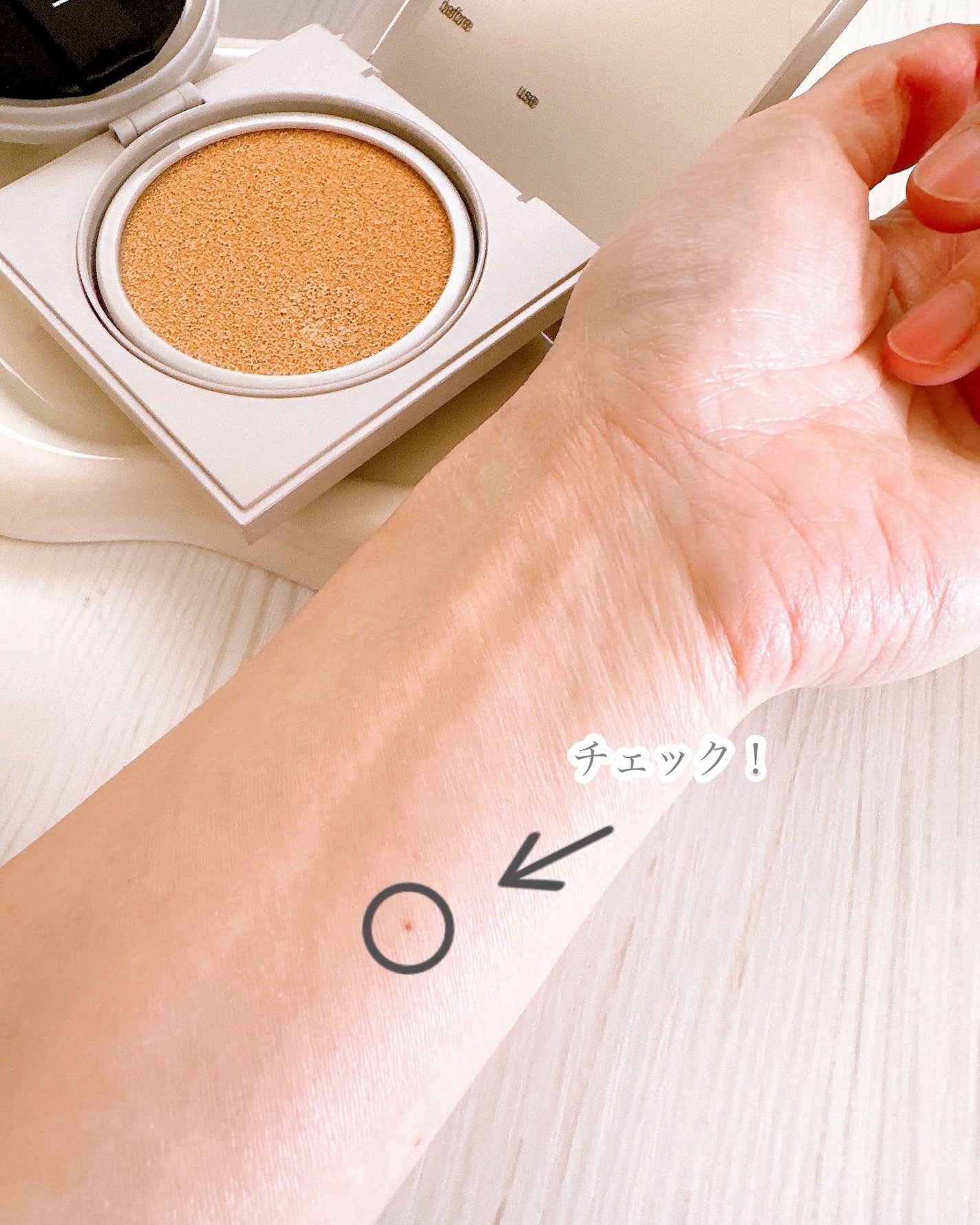 groundplan クッションファンデーション/groundplan/クッションファンデーションを使ったクチコミ(6枚目)