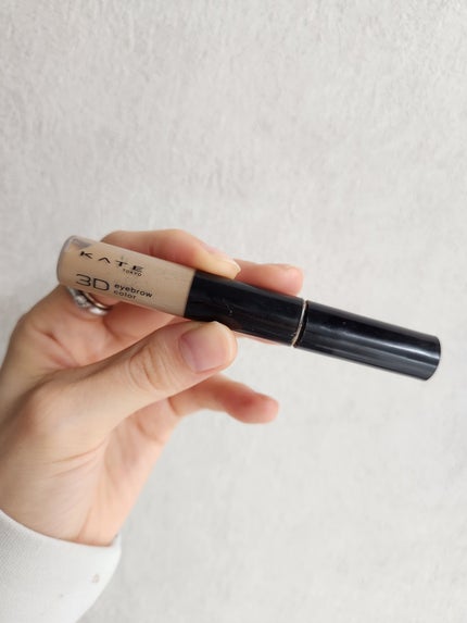 3DアイブロウカラーN BR-2 ライトブラウン(明るいブラウン~アッシュ系の髪色に合う)/KATE/眉マスカラの画像