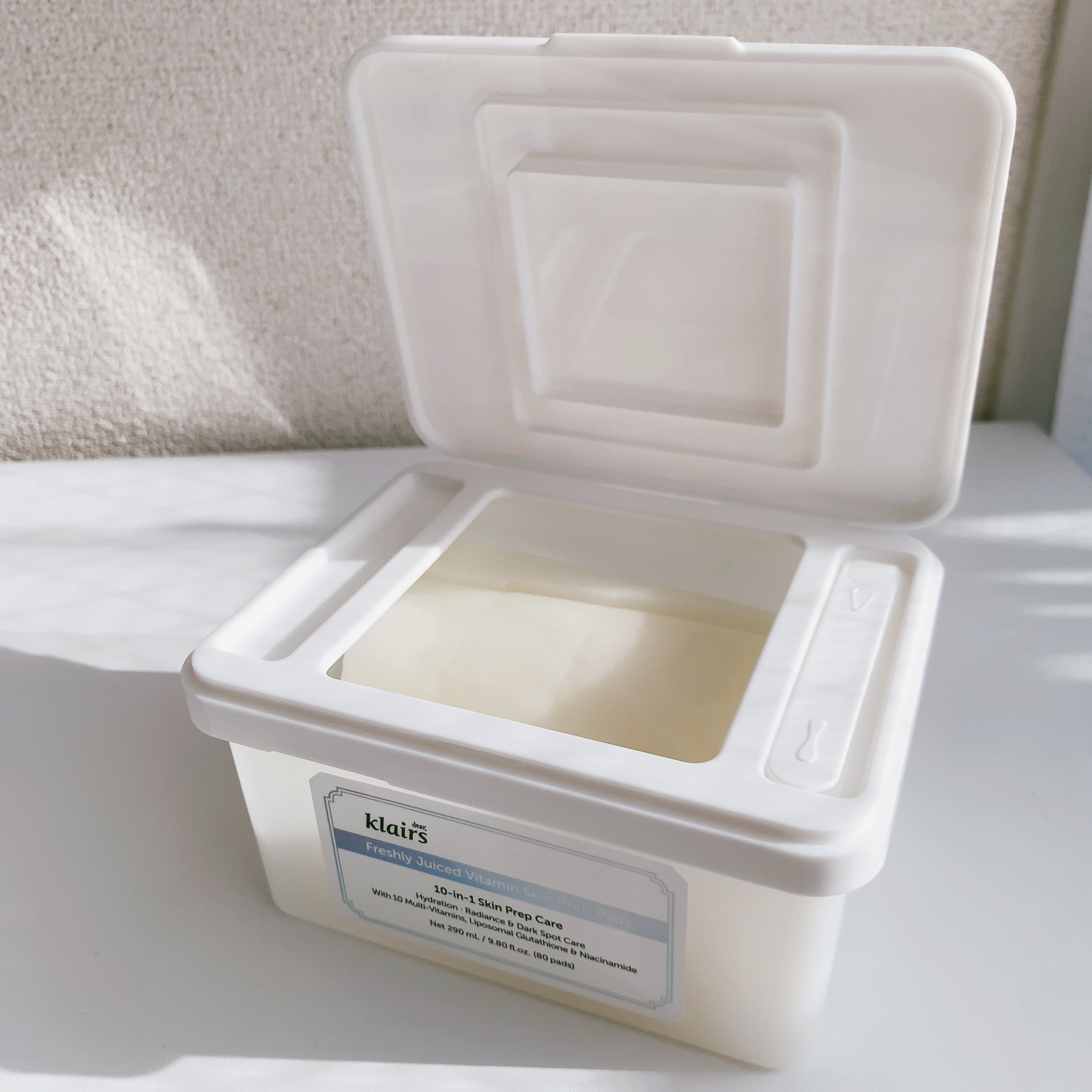 ビタグル10マスク/Klairs/シートマスク・パックを使ったクチコミ（2枚目）