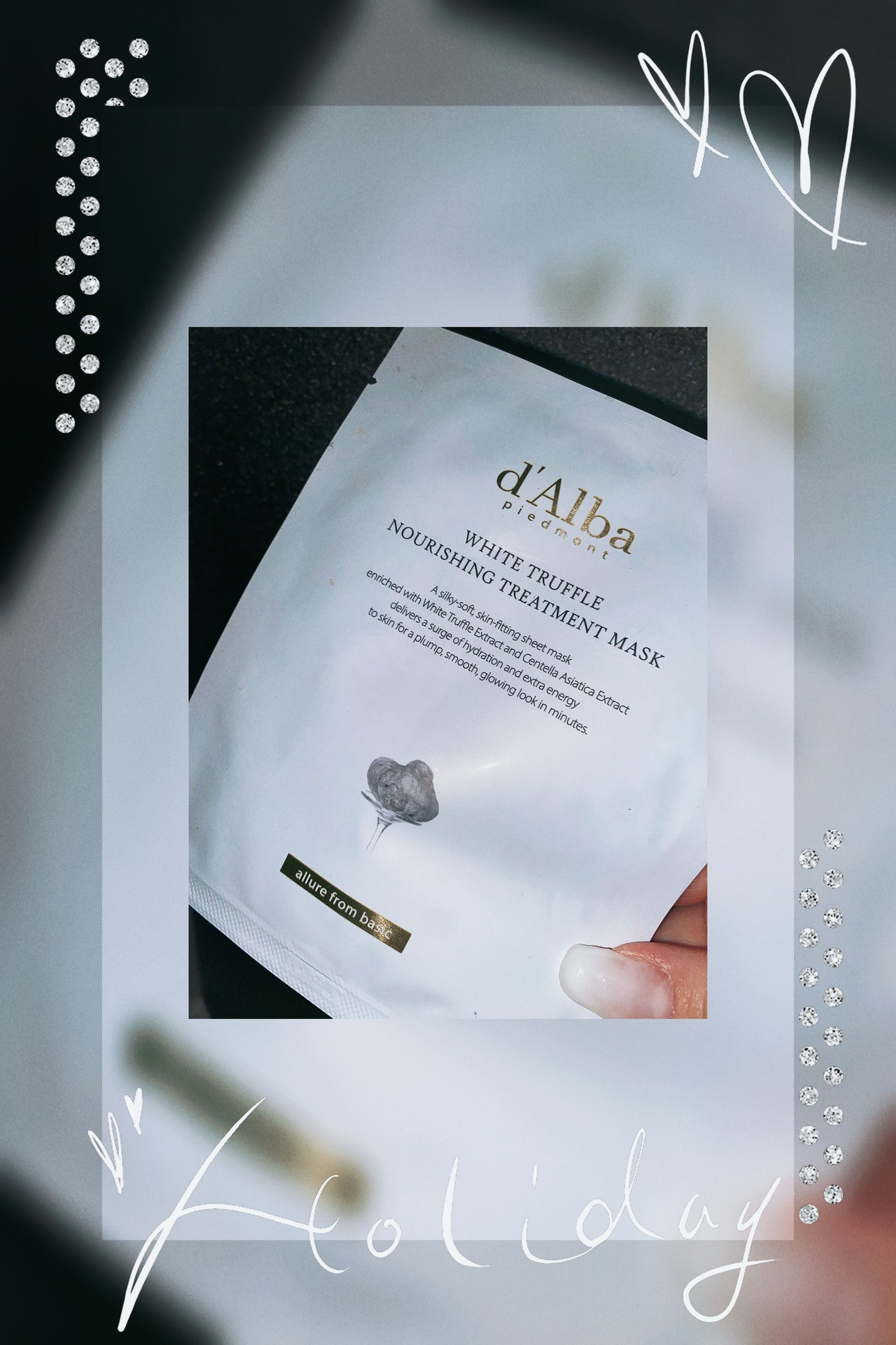 ホワイトトリュフナリシングトリートメントマスク/ダルバ/シートマスク・パックを使ったクチコミ(1枚目)