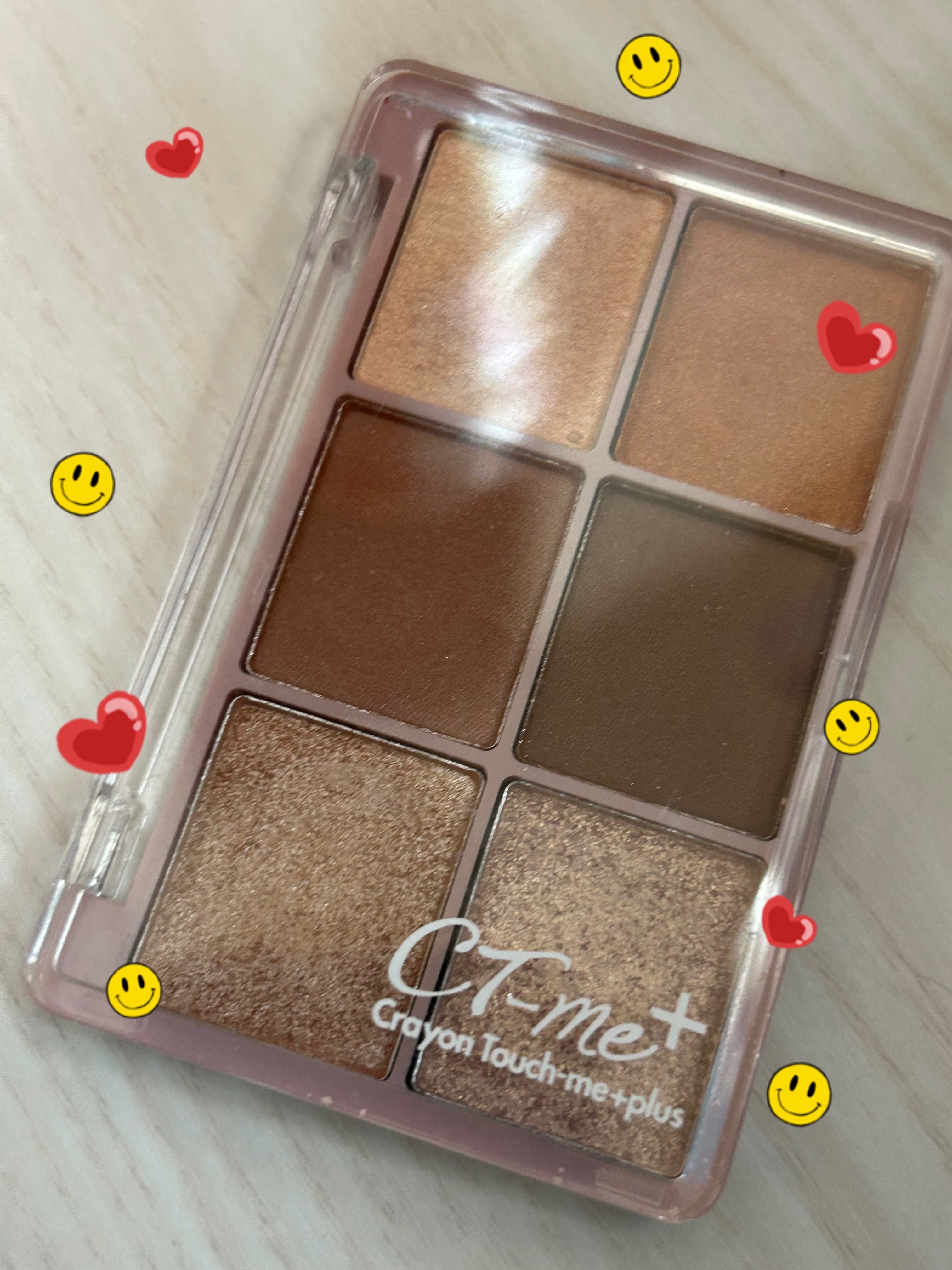CTM＋アクセントアイシャドウB/crayontouch-me plus/アイシャドウパレットを使ったクチコミ（1枚目）