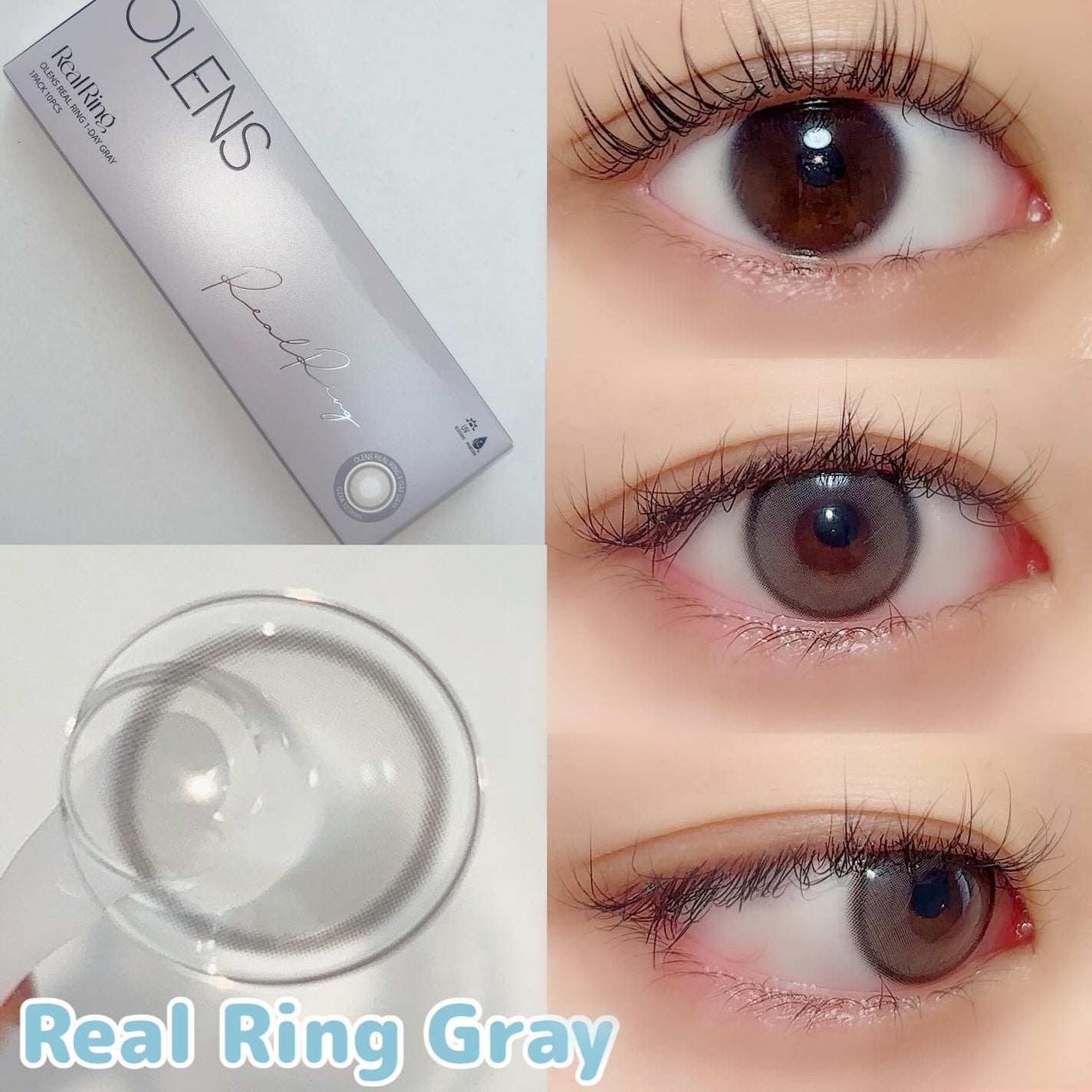 Real Ring 1day/OLENS/ワンデー(1DAY)カラコンを使ったクチコミ(4枚目)