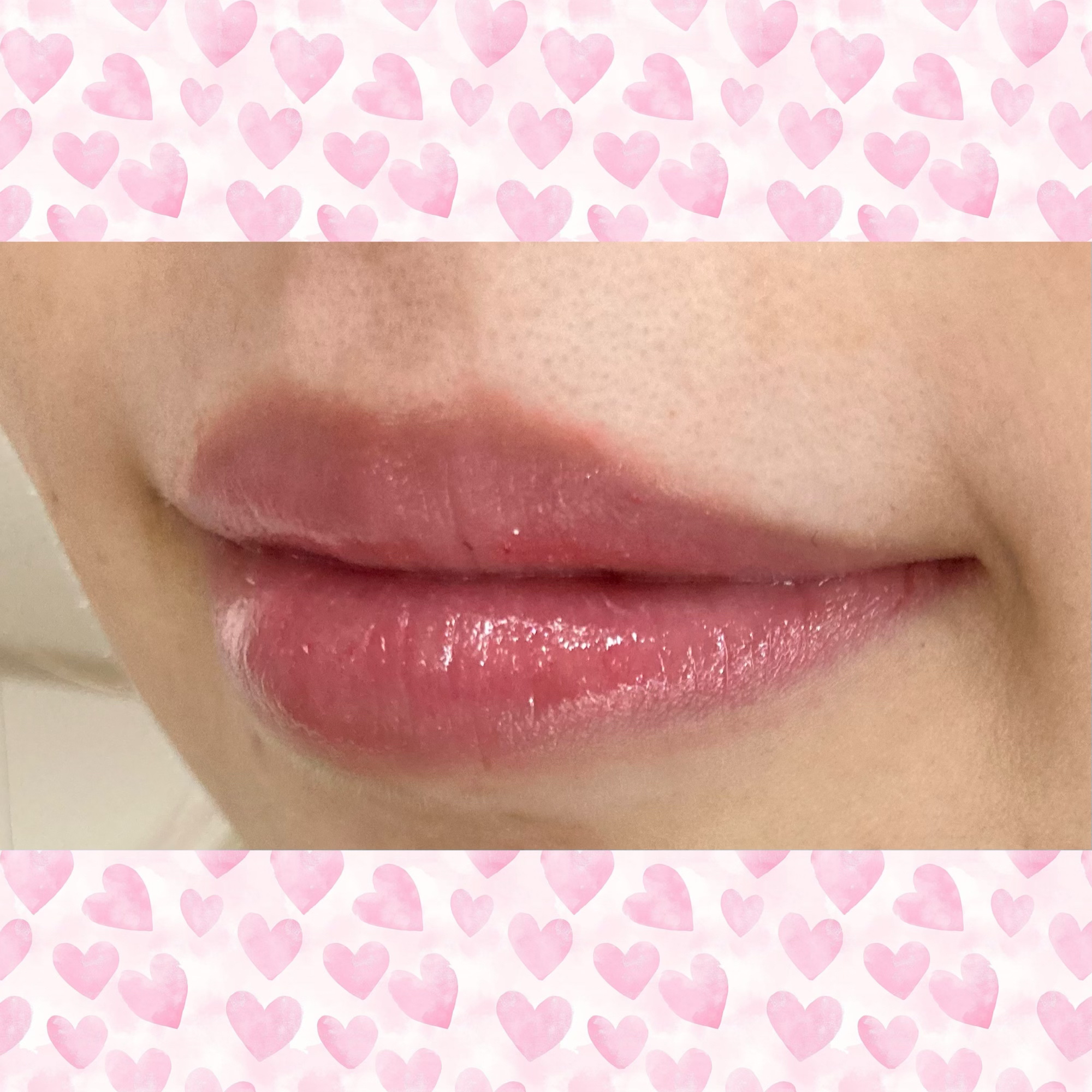 ウォーターリズムグロウティント 28 WINTERY（ミニ）/TIRTIR(ティルティル)/リップティントを使ったクチコミ（2枚目）