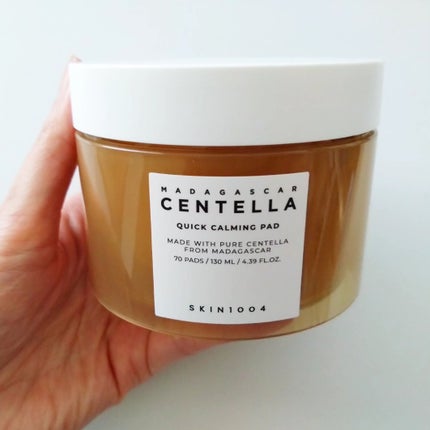 センテラ クイックカーミングパッド/SKIN1004/トナーパッドを使ったクチコミ(3枚目)