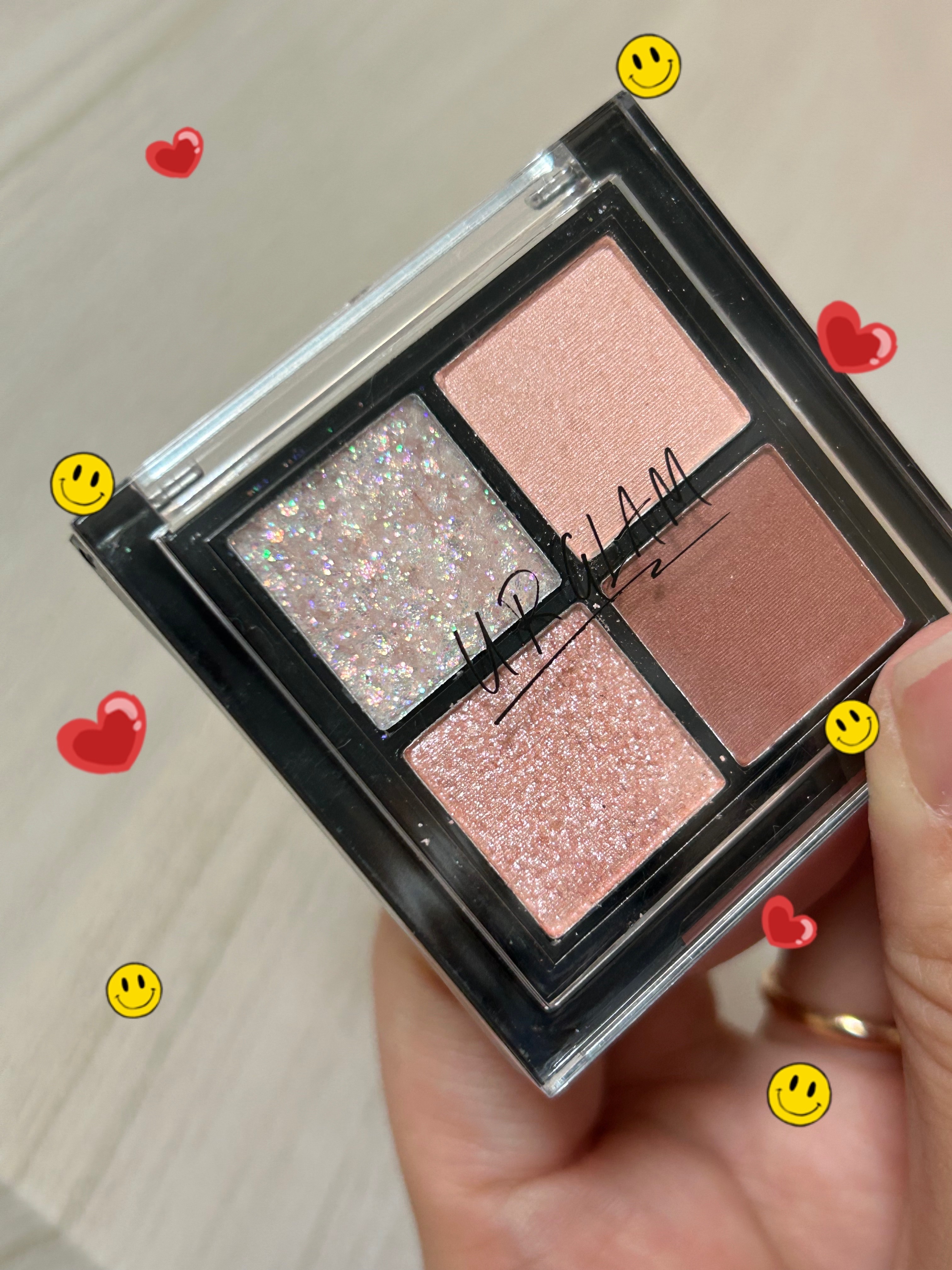 ＵＧＴ　ドリームアイシャドウパレット/U R GLAM/アイシャドウパレットを使ったクチコミ（1枚目）