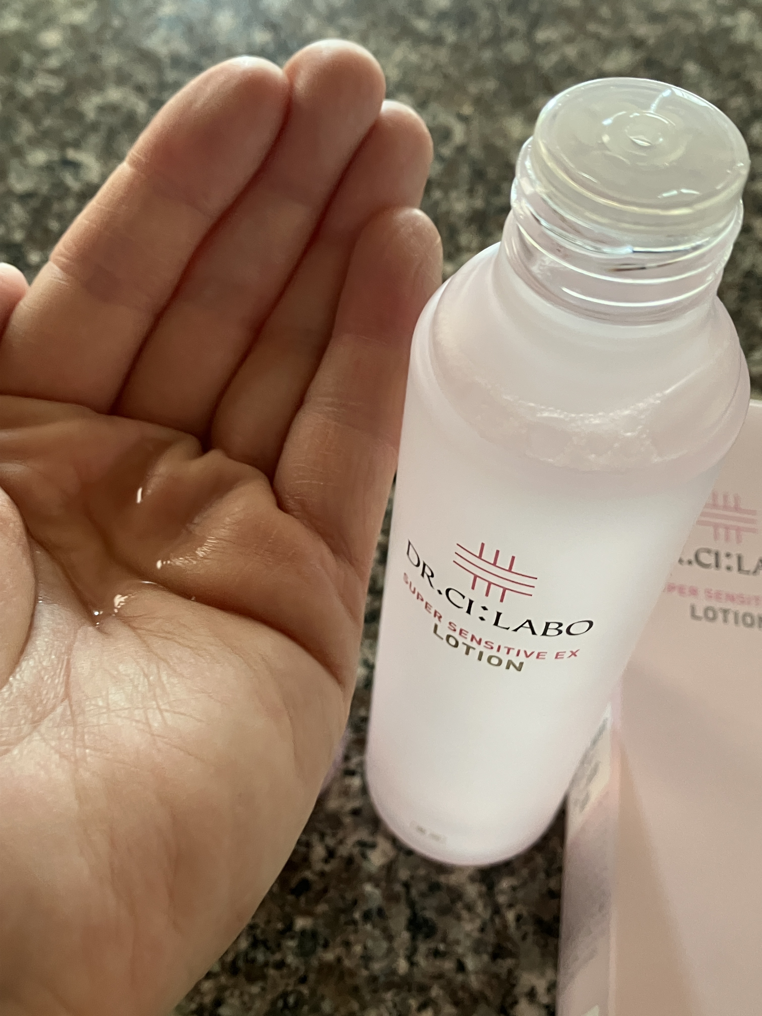 薬用ローション センシティブEX/ドクターシーラボⓇ/化粧水を使ったクチコミ（2枚目）