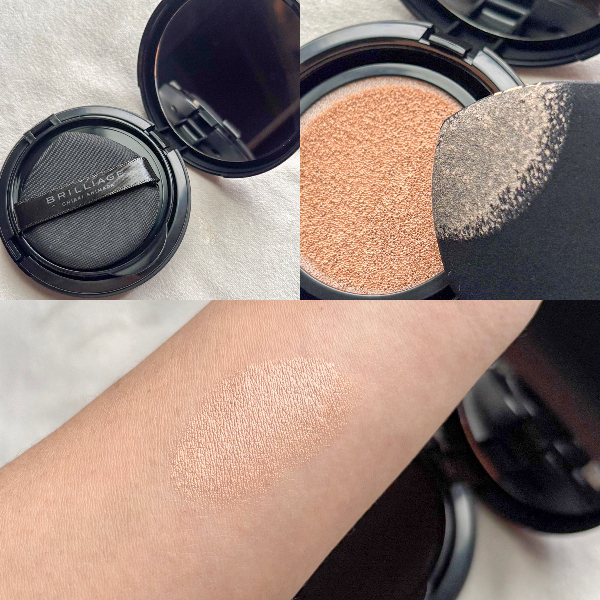 クリエイターズ ロングウェア UV クッション プライマー リッチ ファンデーション/ブリリアージュ/クッションファンデーションを使ったクチコミ（2枚目）