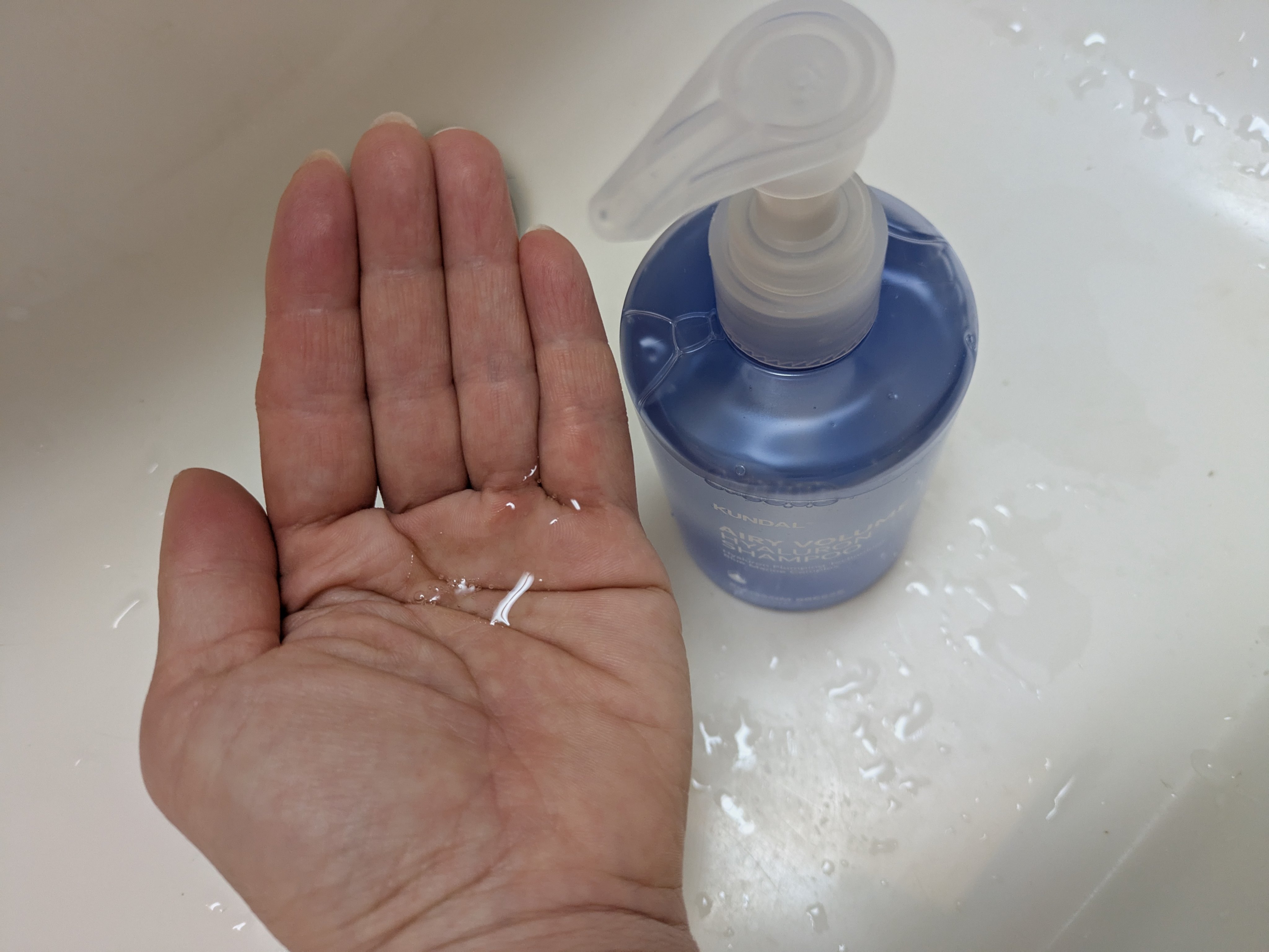 クンダル  エアリーボリュームヒアルロンシャンプー/トリートメント/KUNDAL/市販シャンプーを使ったクチコミ（2枚目）