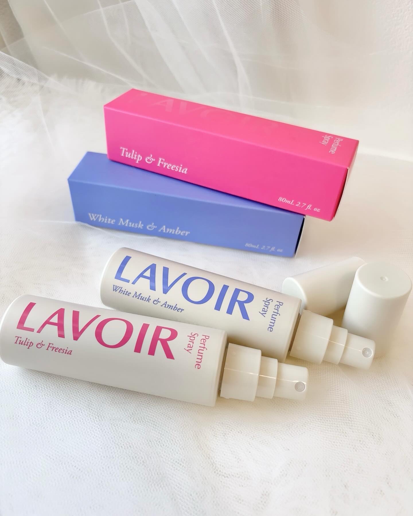 パフュームスプレー ホワイトムスク＆アンバー/LAVOIR/香水(その他)を使ったクチコミ（2枚目）