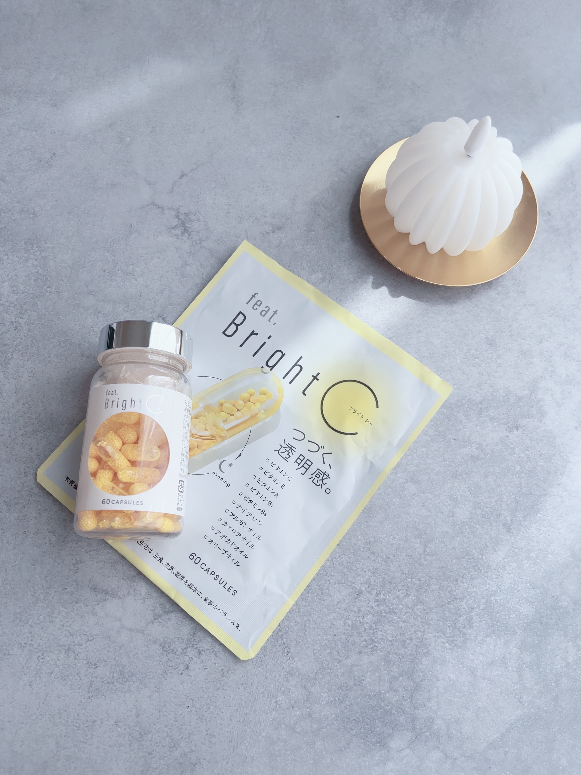 BrightC/Feat./美容サプリメントを使ったクチコミ（2枚目）