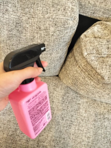 ファブリックミスト ラッキーピンクフラワーの香り/MELLOW CHARM/ファブリックミストを使ったクチコミ(2枚目)