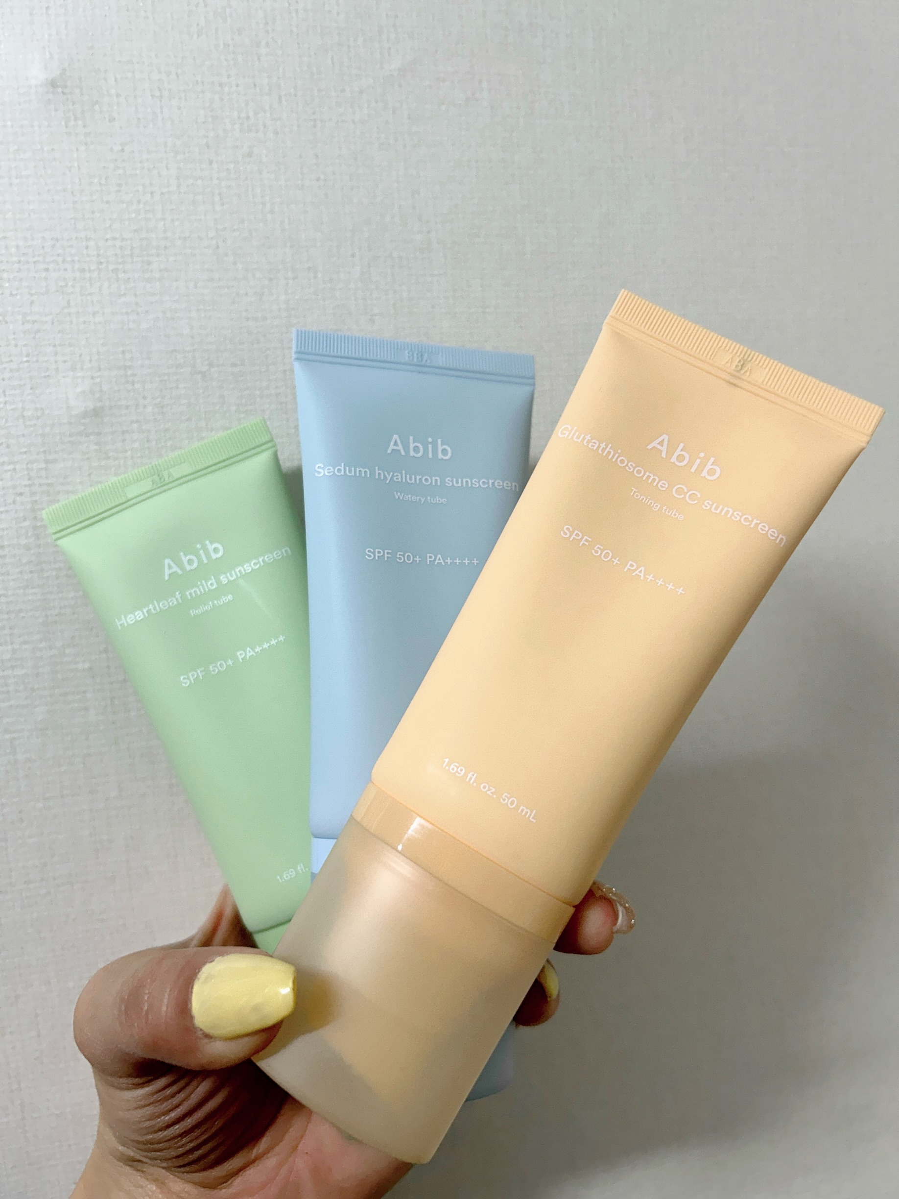 水分草ヒアルロンサンクリームウォータリーチューブ/Abib /日焼け止めクリームを使ったクチコミ（1枚目）