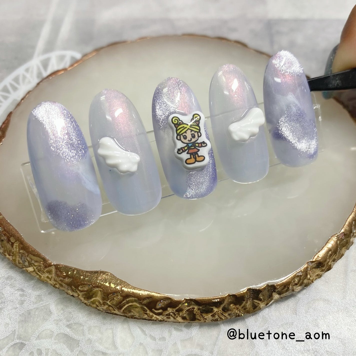 パル カラージェル/キャンドゥ/ジェルネイルを使ったクチコミ(2枚目)