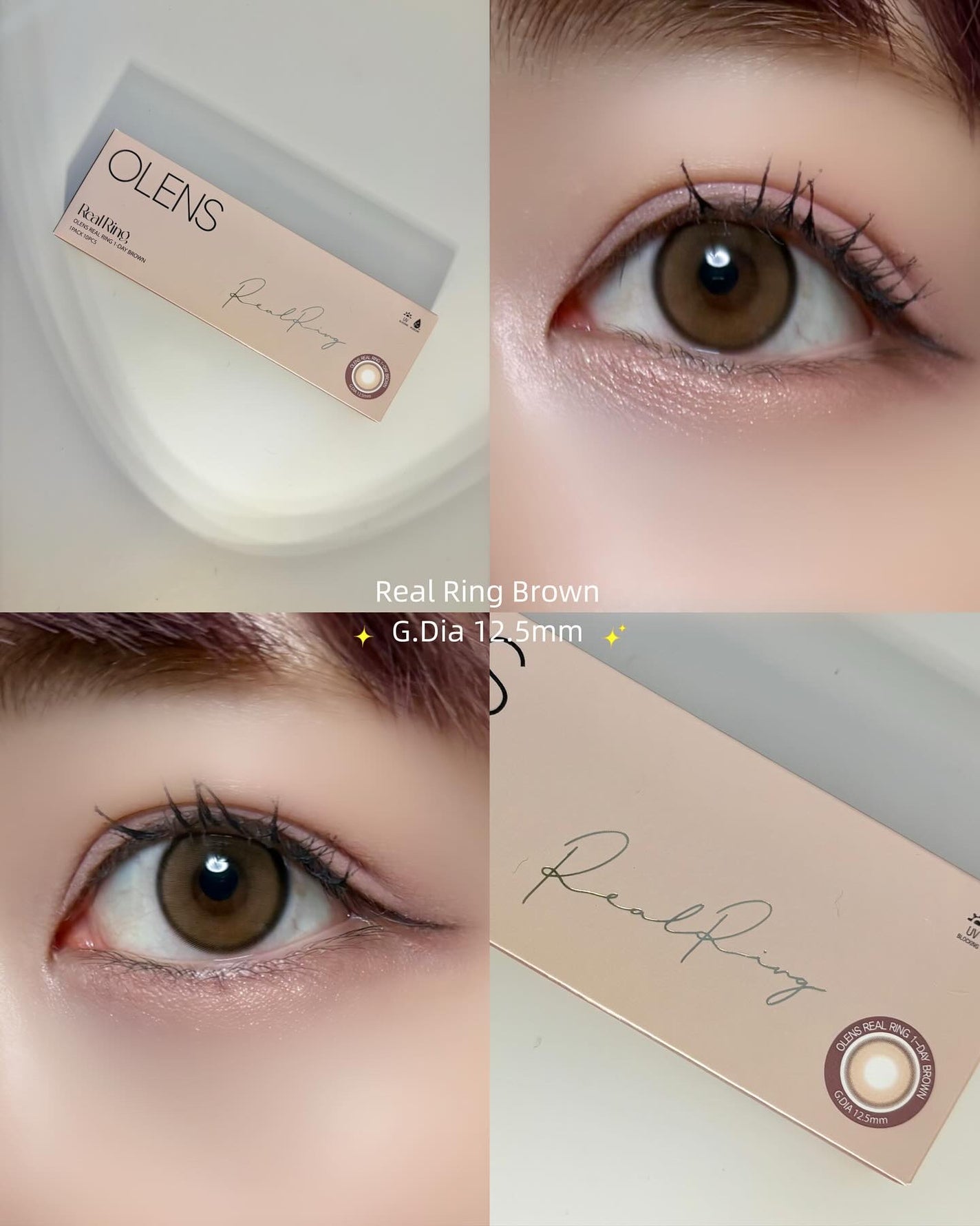 Real Ring 1day/OLENS/ワンデー(1DAY)カラコンを使ったクチコミ(2枚目)