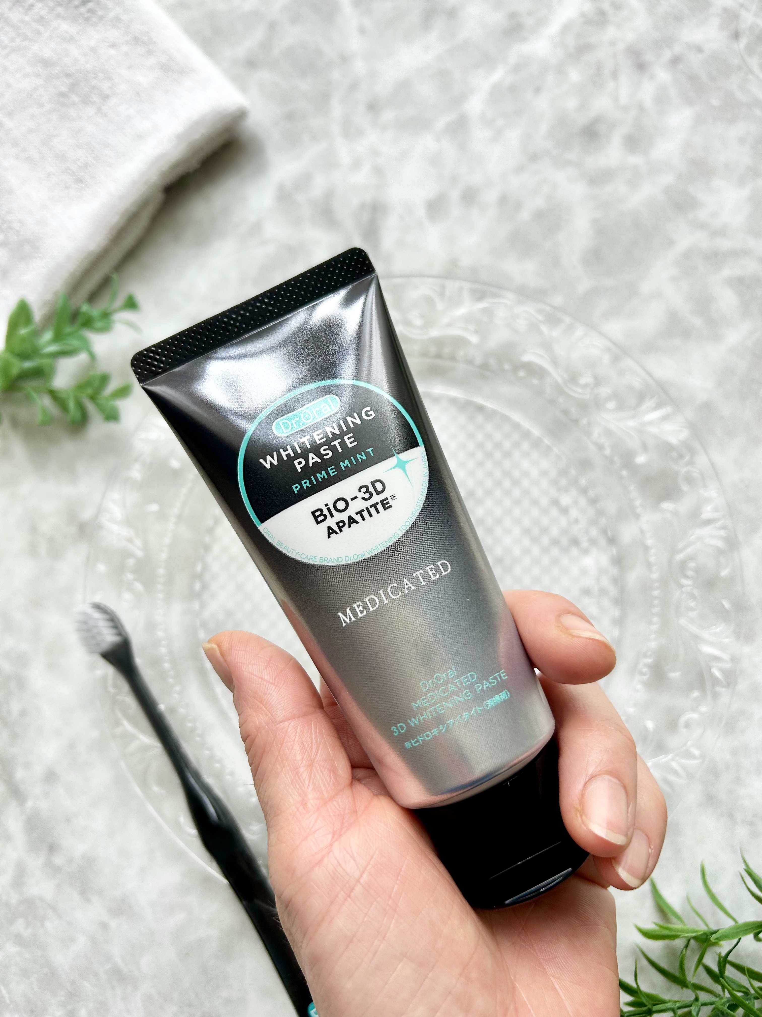 Dr.オーラル 薬用3Dホワイトニングペースト/Dr.Oral/歯磨き粉を使ったクチコミ（3枚目）