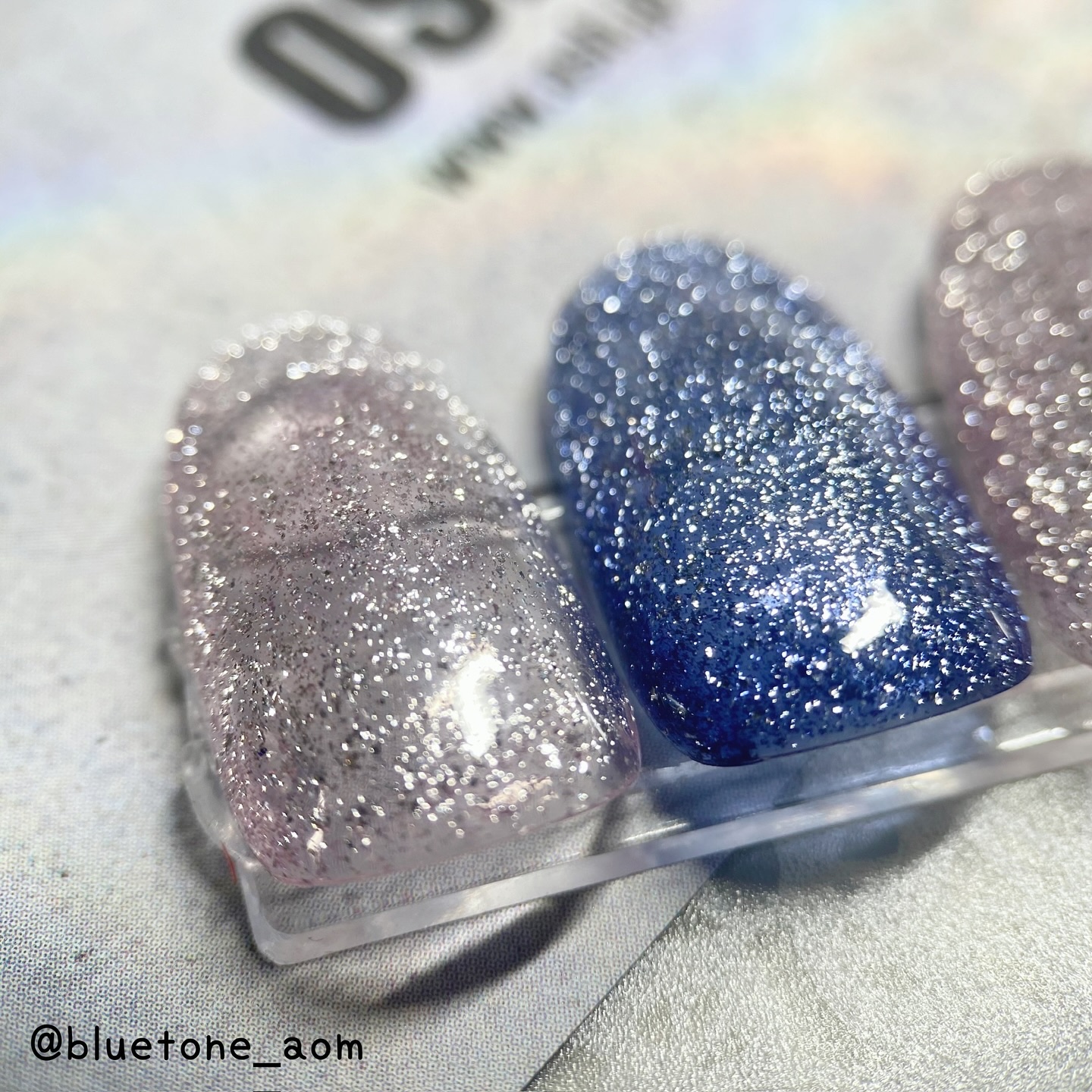 Magnet Flake Powder/OSH/ネイル用品を使ったクチコミ（3枚目）