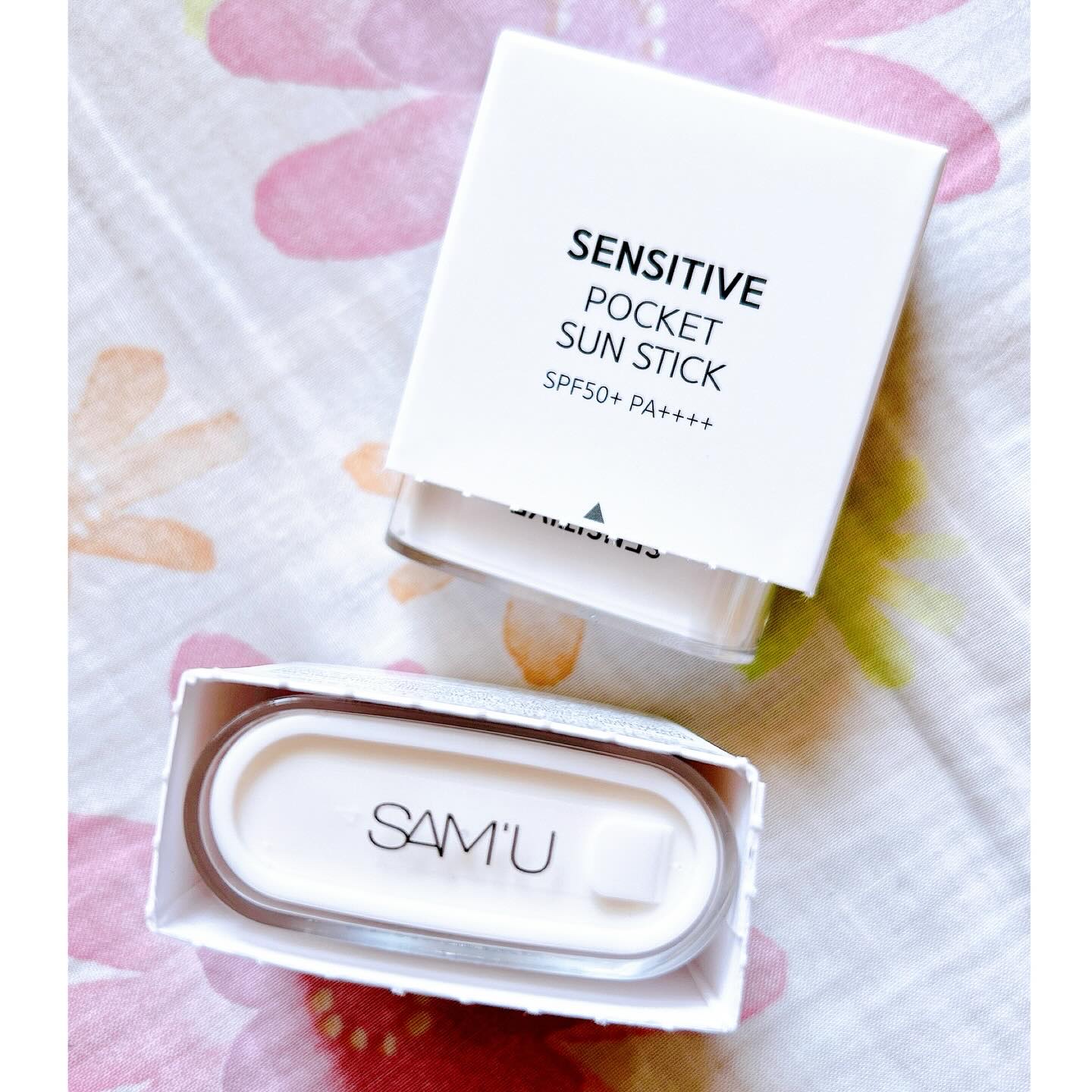 センシティブポケットサンスティック/SAM'U/日焼け止めスティックを使ったクチコミ（3枚目）