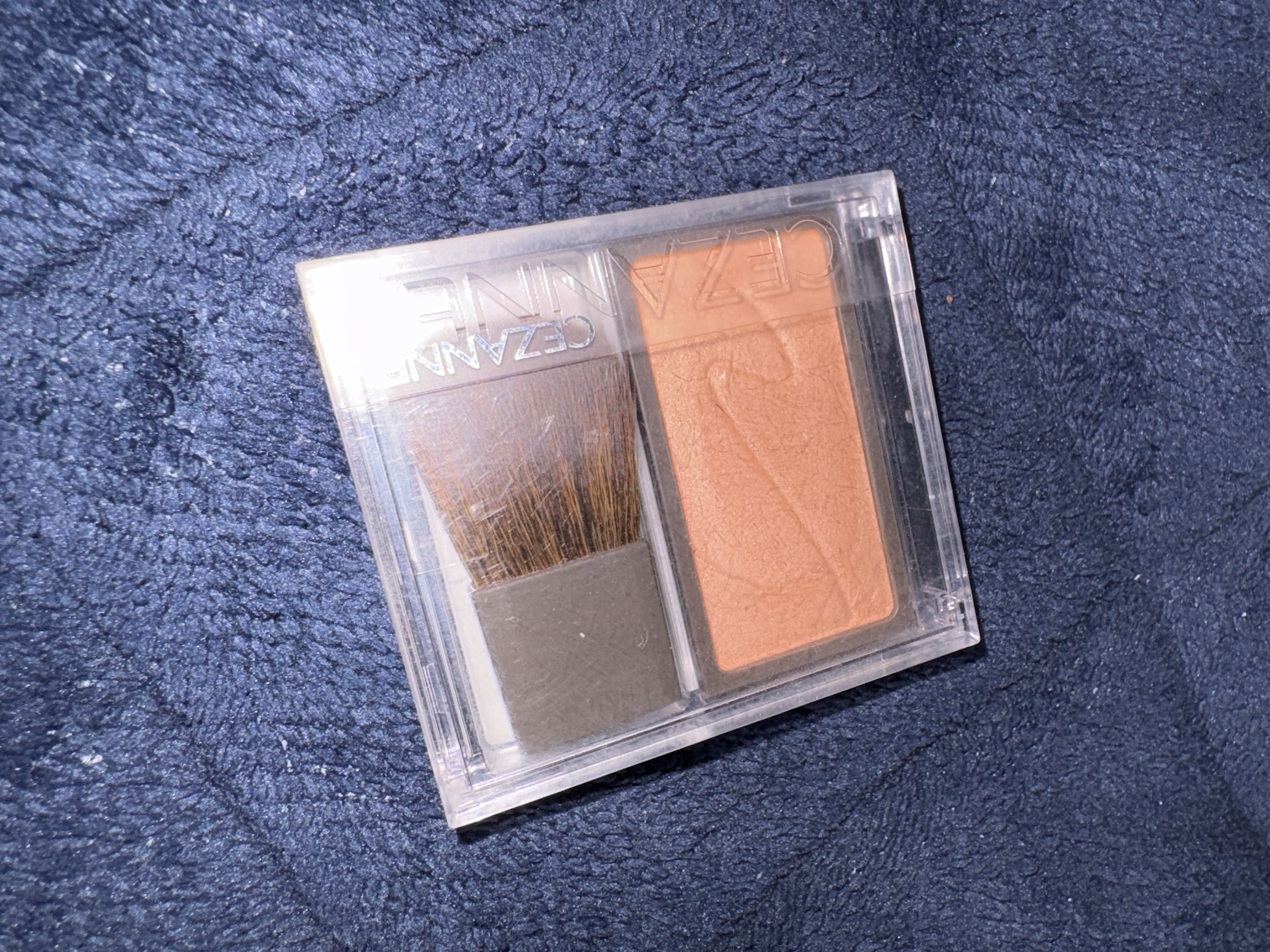 チークブラッシュ/CEZANNE/パウダーチークを使ったクチコミ（1枚目）