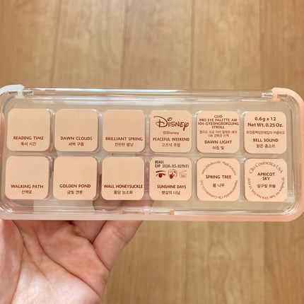 プロ アイ パレット エアー/CLIO/アイシャドウパレットを使ったクチコミ(4枚目)