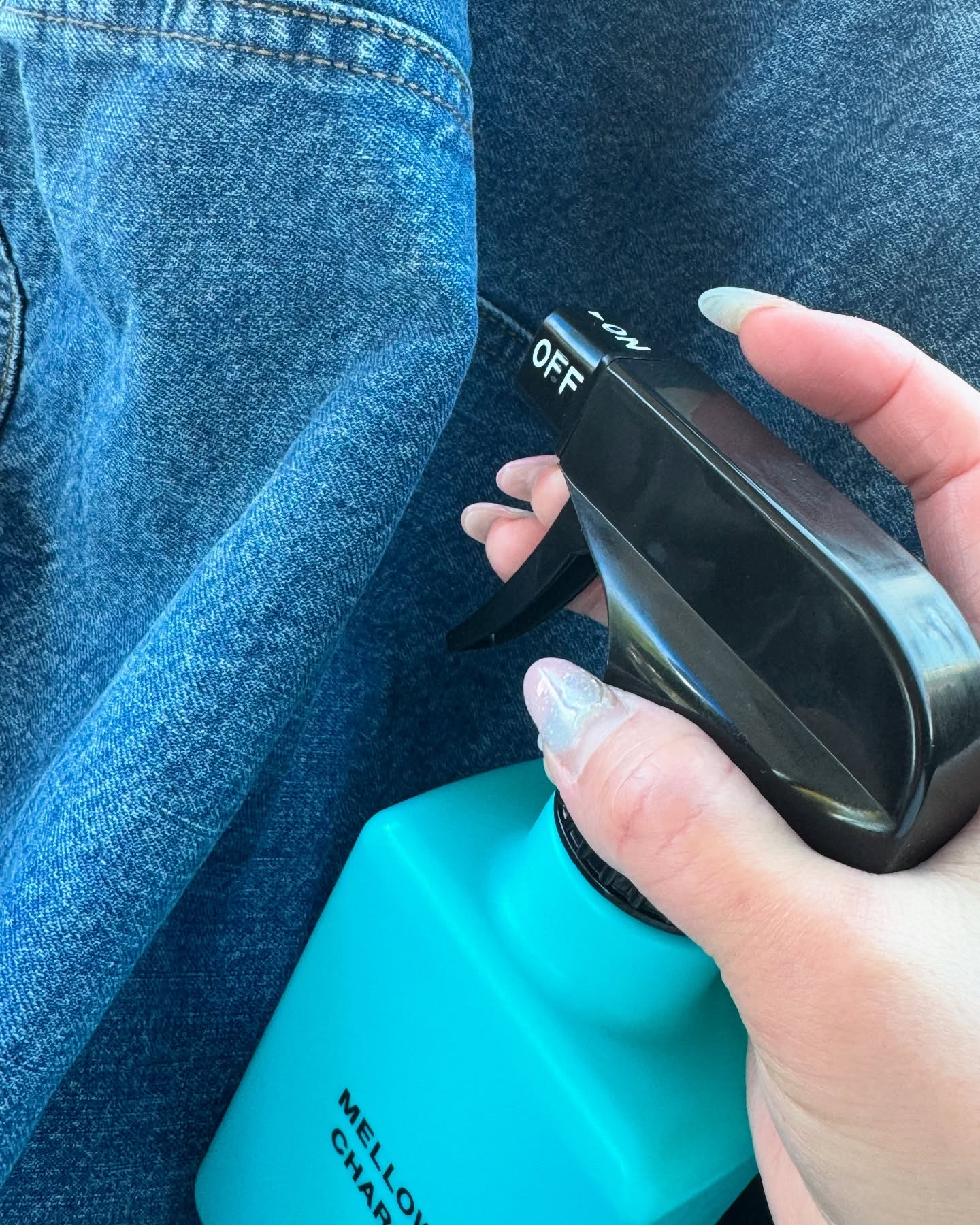 ファブリックミスト エレガントブルーフラワーの香り/MELLOW CHARM/ファブリックミストを使ったクチコミ（1枚目）