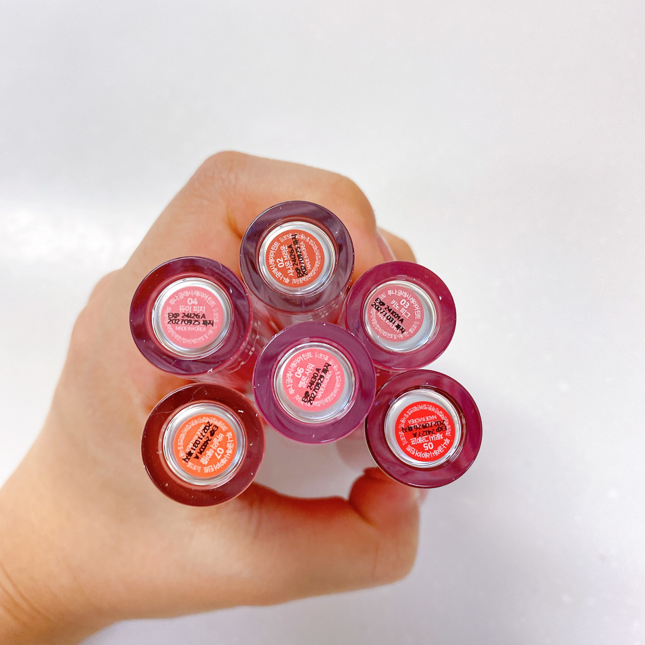 グラッシーレイヤーティント 03 キノフィグ/LUNA/リップティントを使ったクチコミ（3枚目）