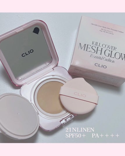 キルカバー メッシュ グロウ エッセンシャル クッション/CLIO/クッションファンデーションを使ったクチコミ(1枚目)