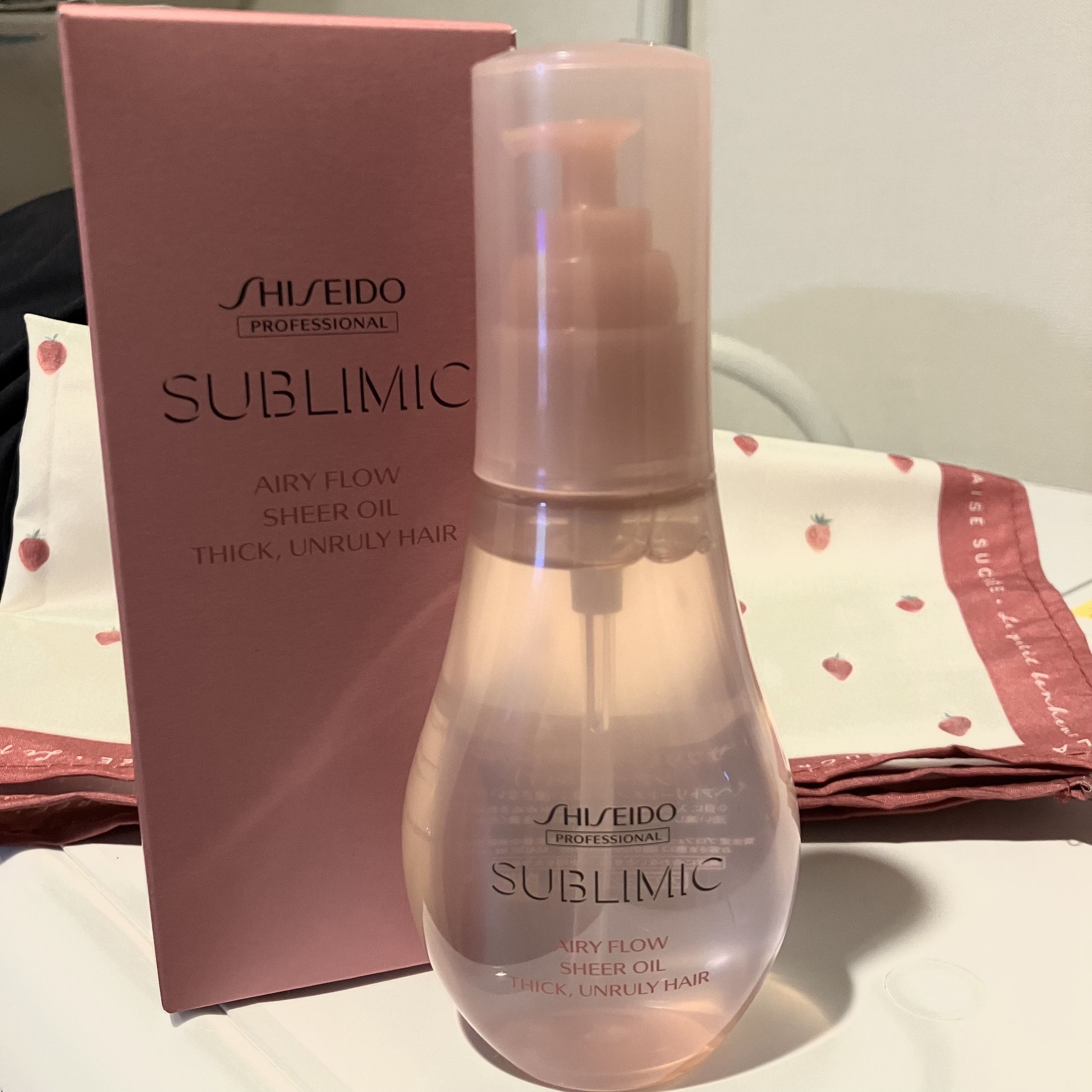 エアリーフロー シアーオイル/サブリミック/ヘアオイルを使ったクチコミ（1枚目）
