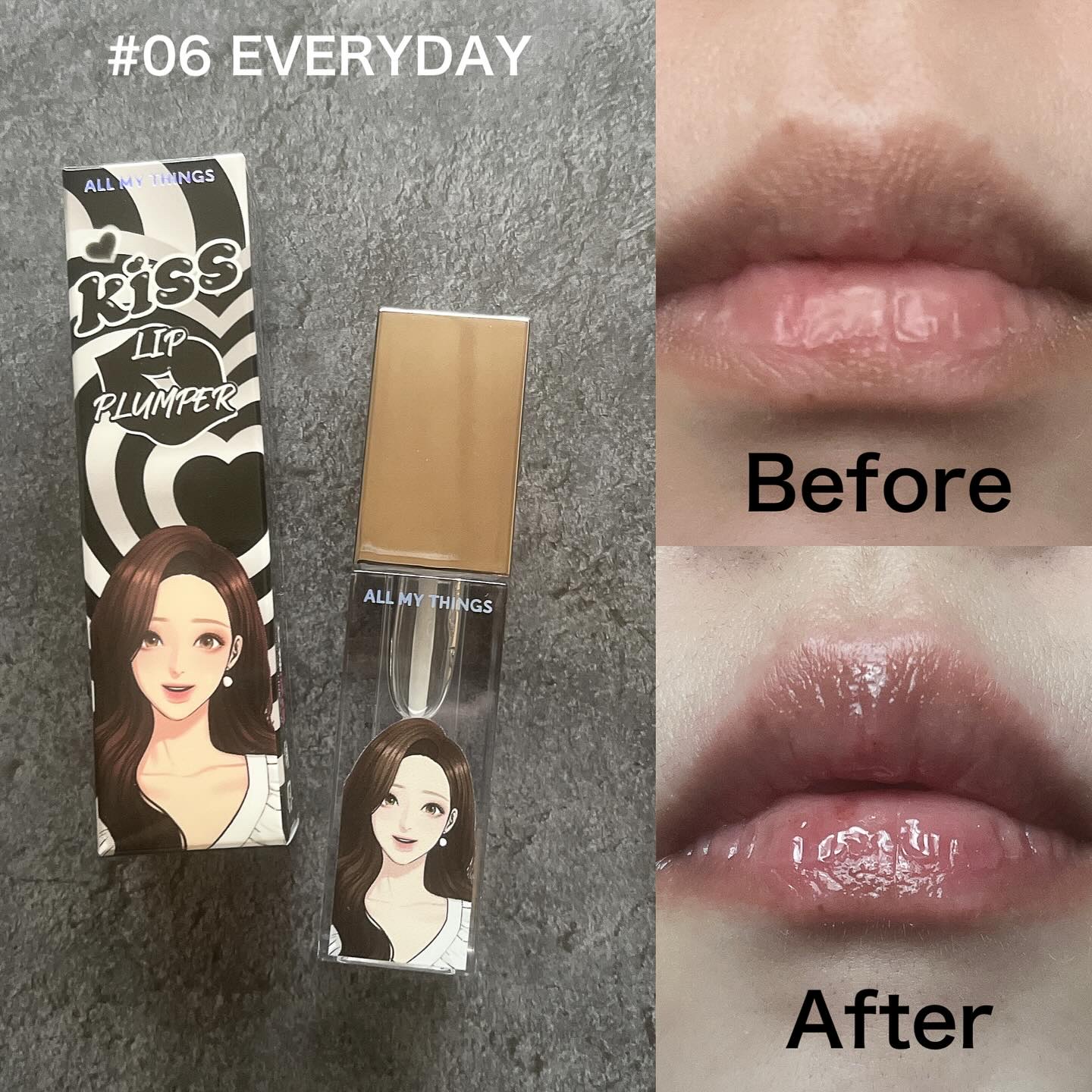 オールマイシングス トゥルービューティ キス リッププランパー 11 ミラクル/all my things/リッププランパーを使ったクチコミ（3枚目）