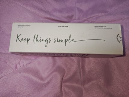 ドクダミ ポアコントロールクレンジングオイル 200ml/Anua/オイルクレンジングを使ったクチコミ(3枚目)