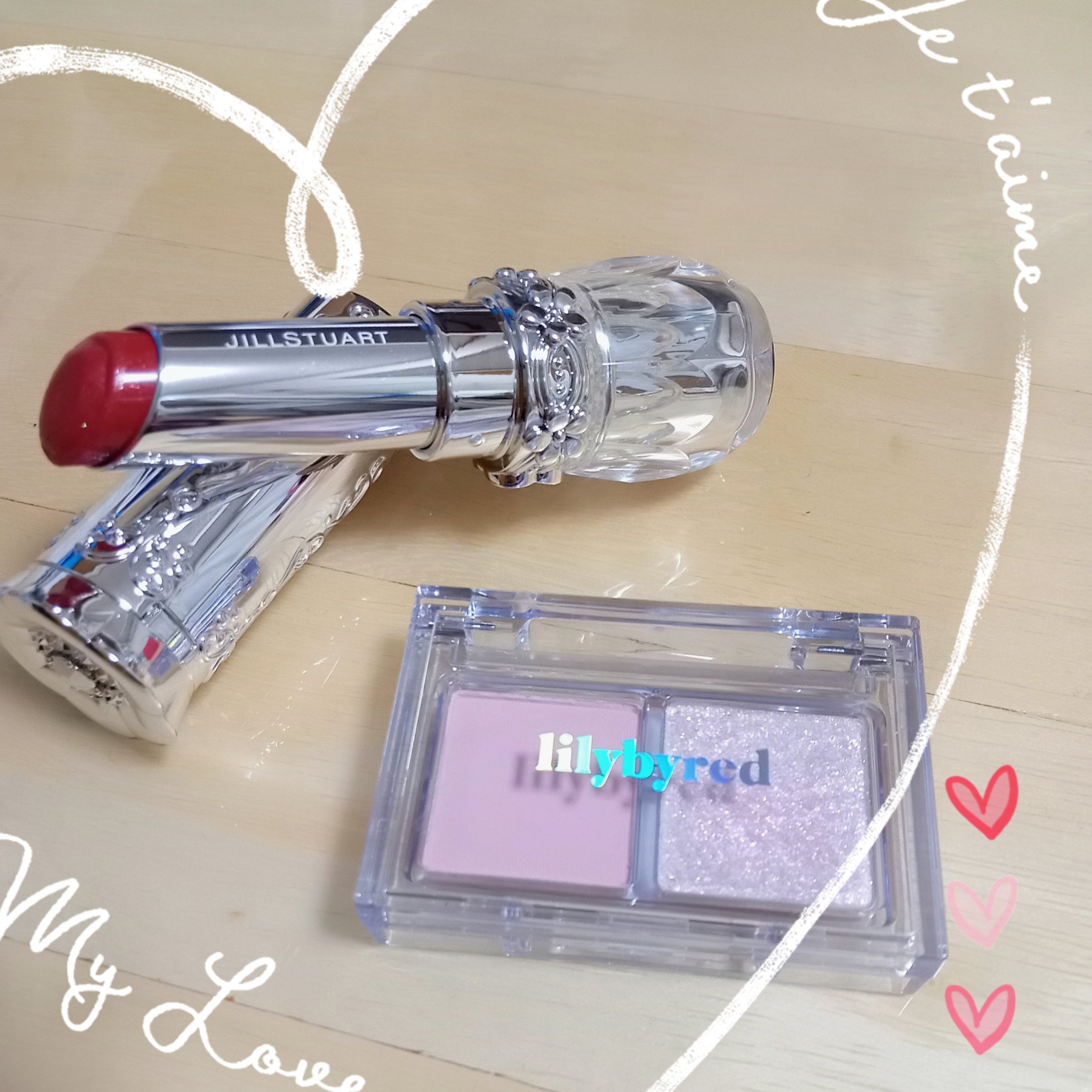 ジルスチュアート　リップブロッサム グロウ 21 burgundy dahlia/JILL STUART/口紅を使ったクチコミ（1枚目）