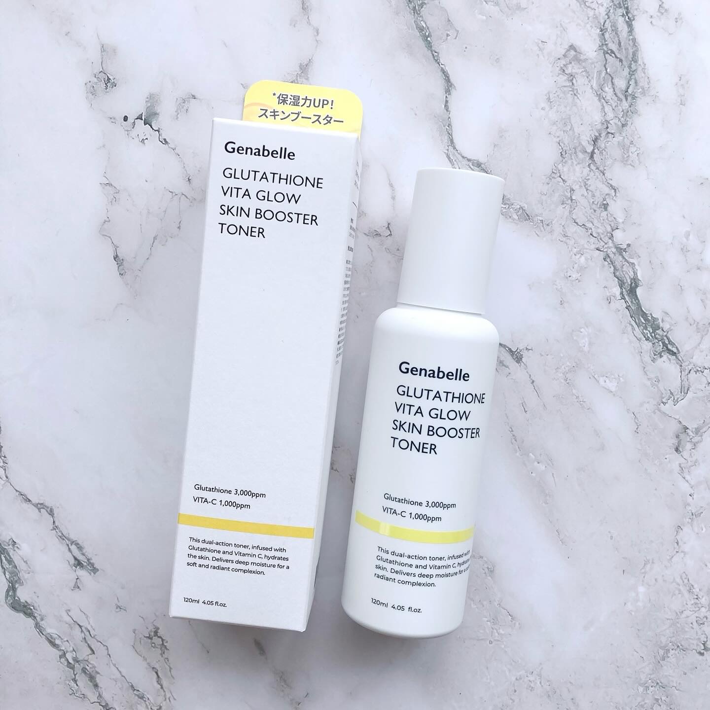 グルタチオンビタグロースキンブースタートナー /Genabelle/化粧水を使ったクチコミ（2枚目）