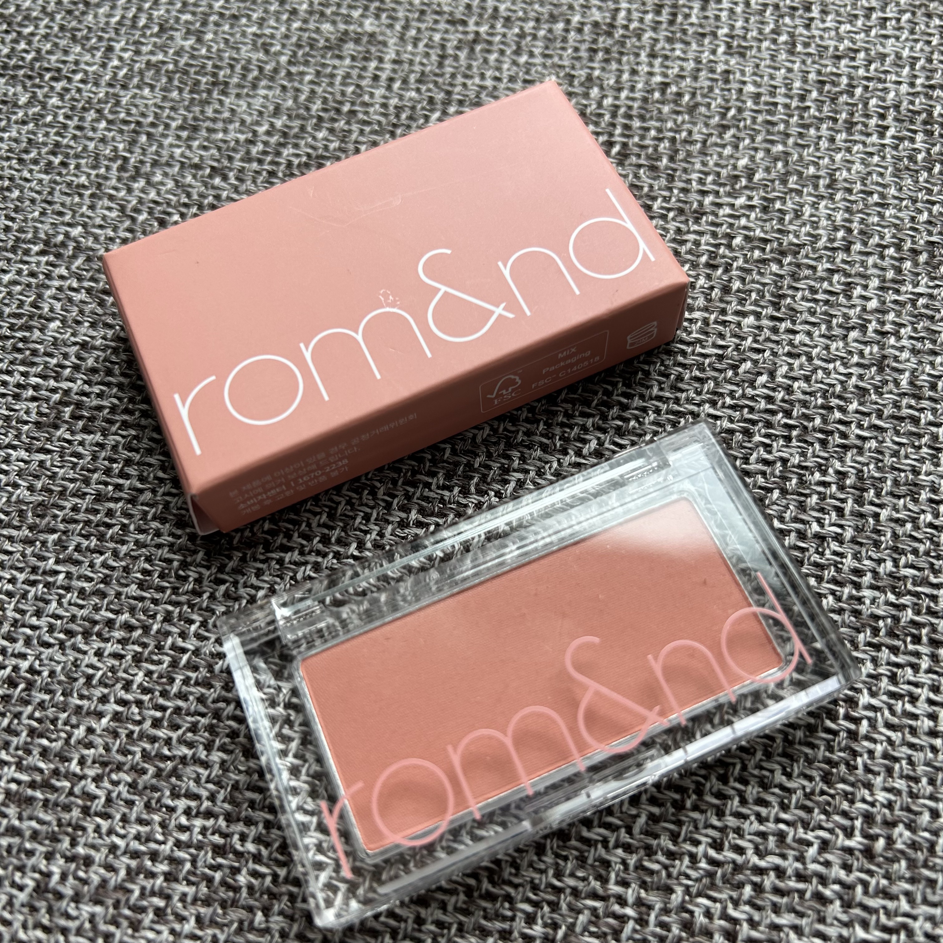 ベターザンチーク/rom&nd/パウダーチークを使ったクチコミ（1枚目）