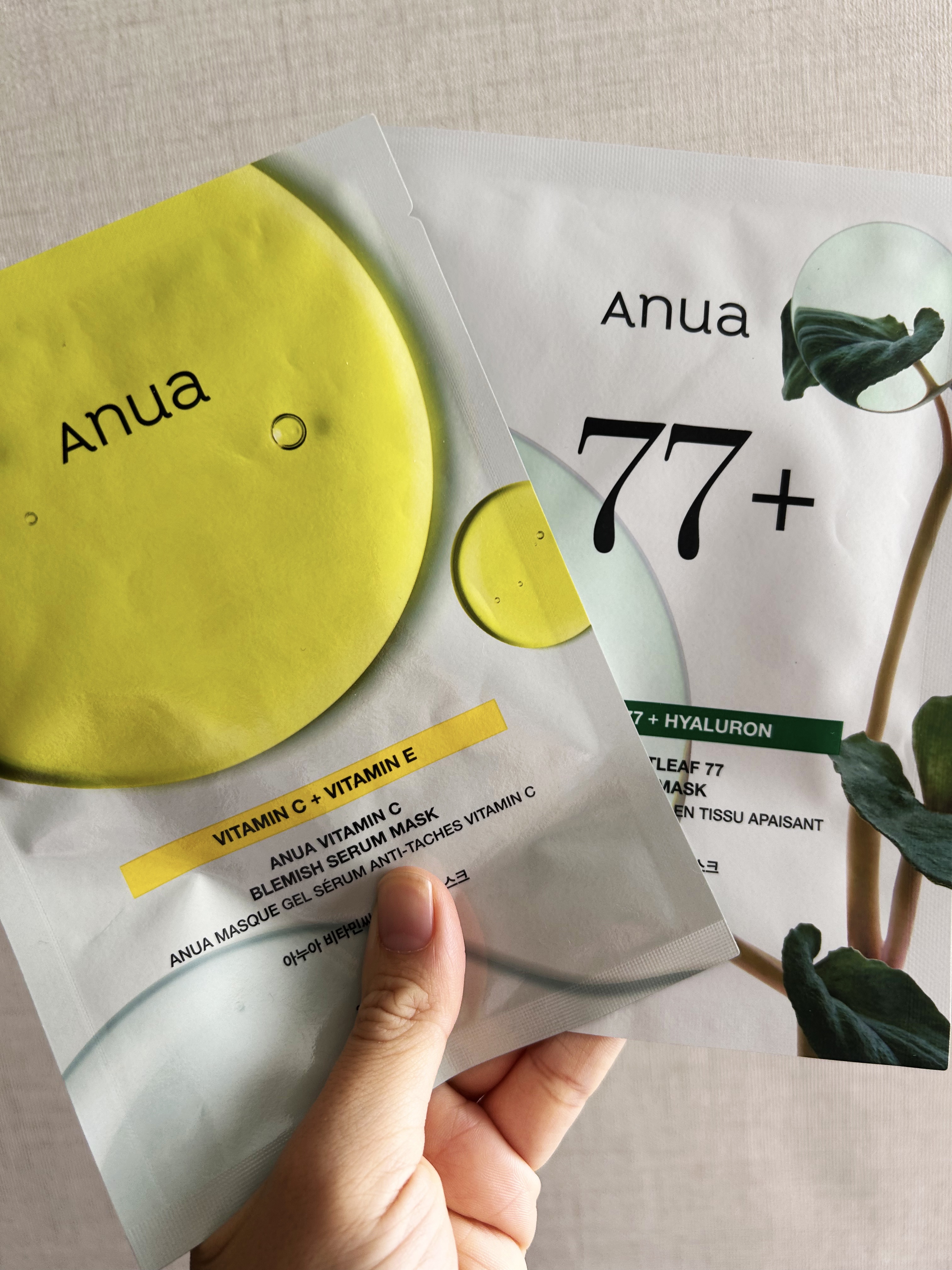 ビタミンC ブレミッシュセラム マスクパック/Anua/シートマスク・パックを使ったクチコミ（1枚目）