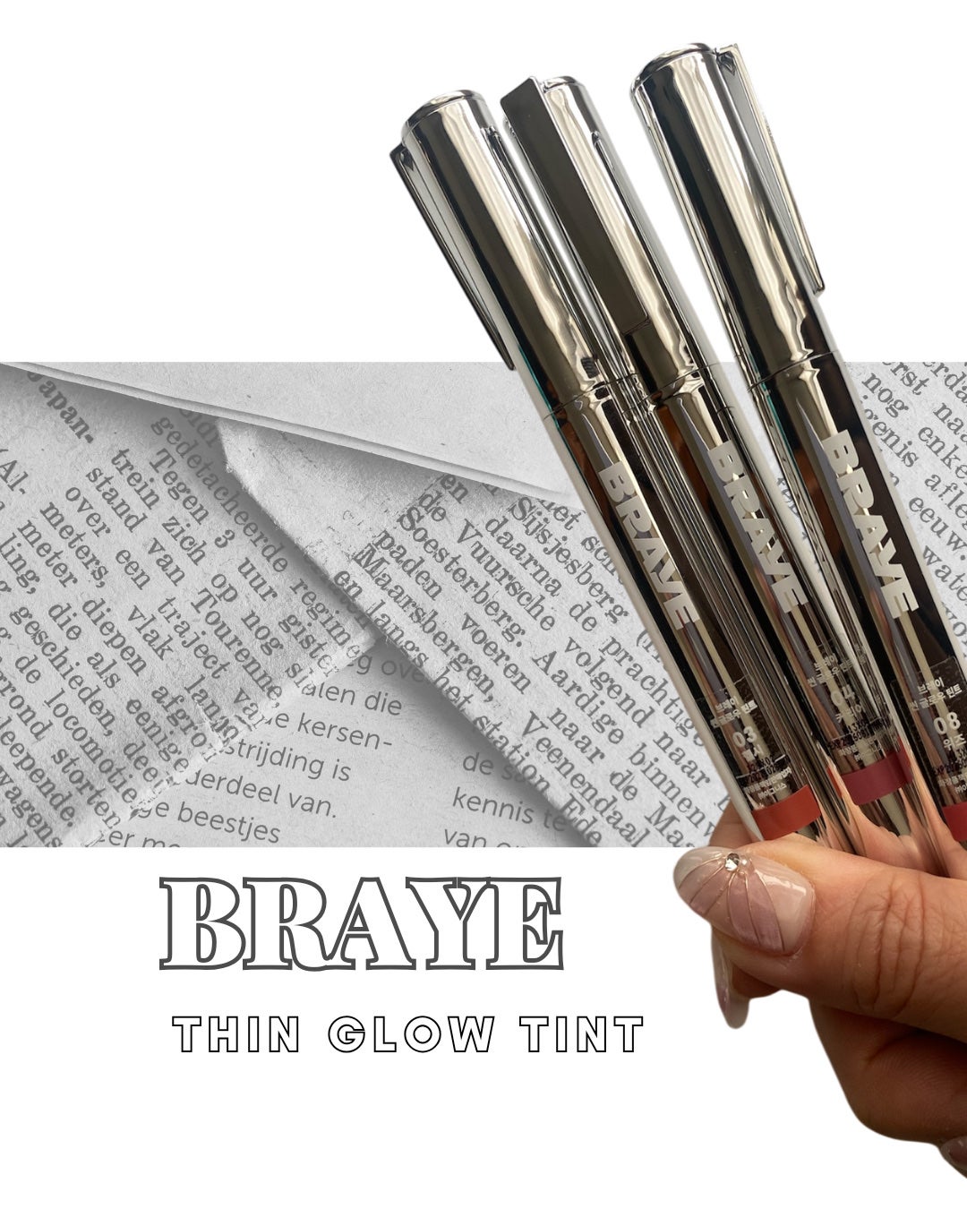 THIN GLOW TINT/BRAYE/口紅を使ったクチコミ(1枚目)