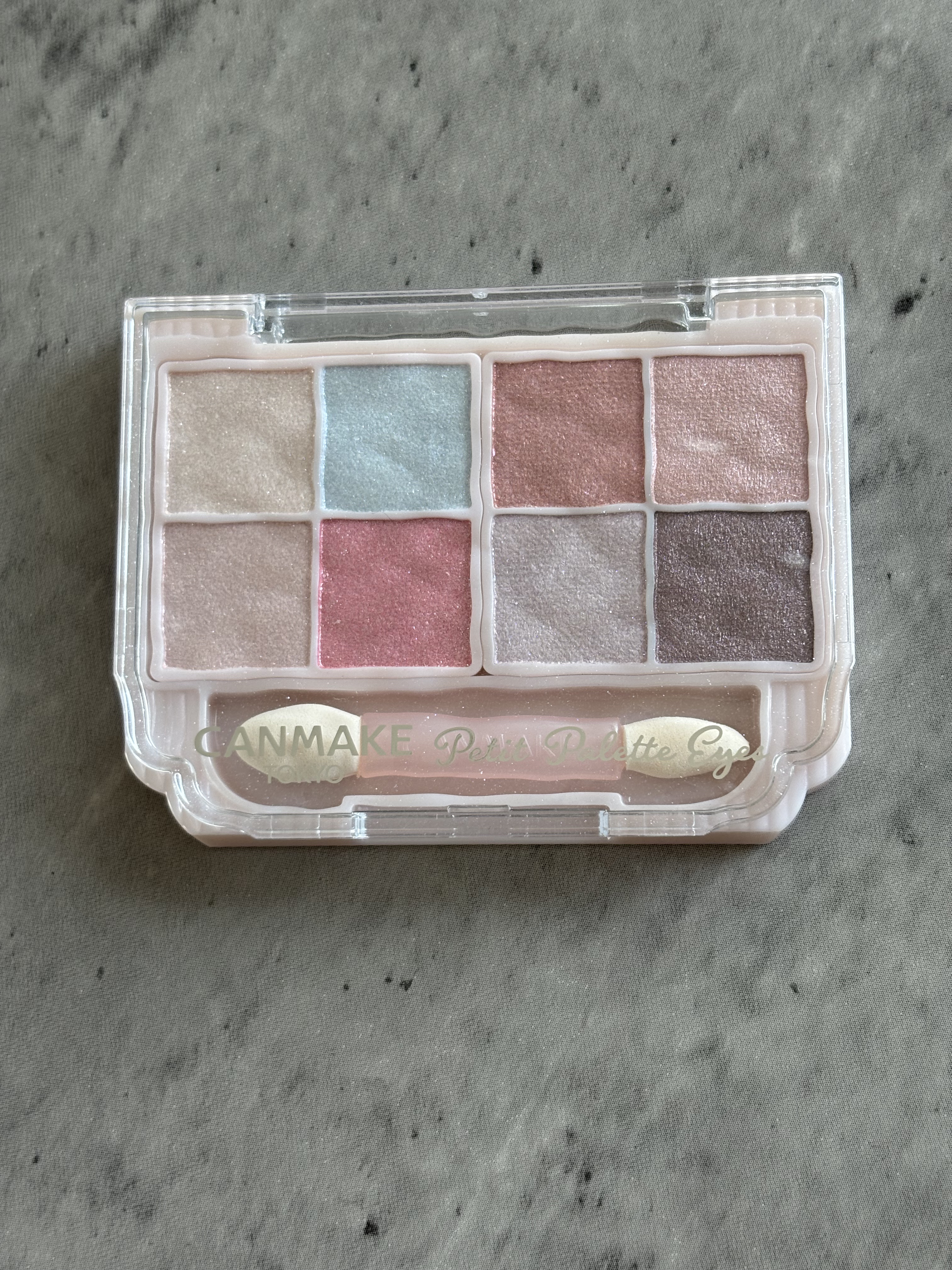 プティパレットアイズ（スパークリングタイプ）/キャンメイク/アイシャドウを使ったクチコミ（3枚目）